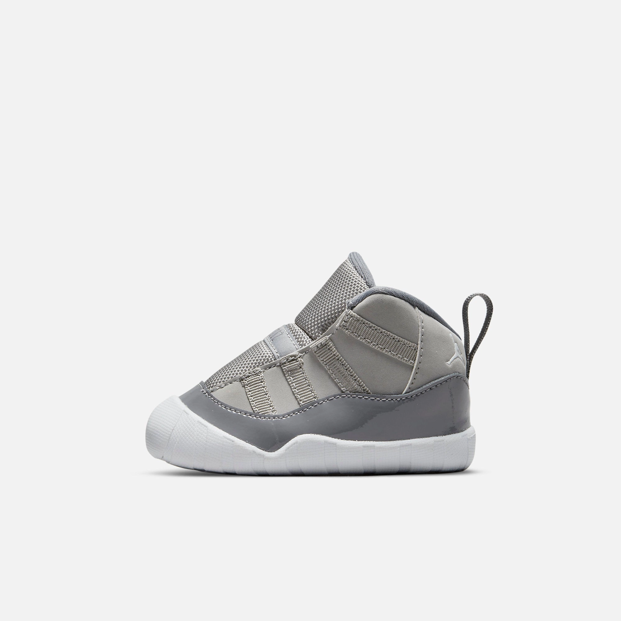 (Crib Bootie) Air Jordan 11 Retro 'Cool Grey' (2021) CI6165-005 Air Jordan 11 basketball shoes with patent look