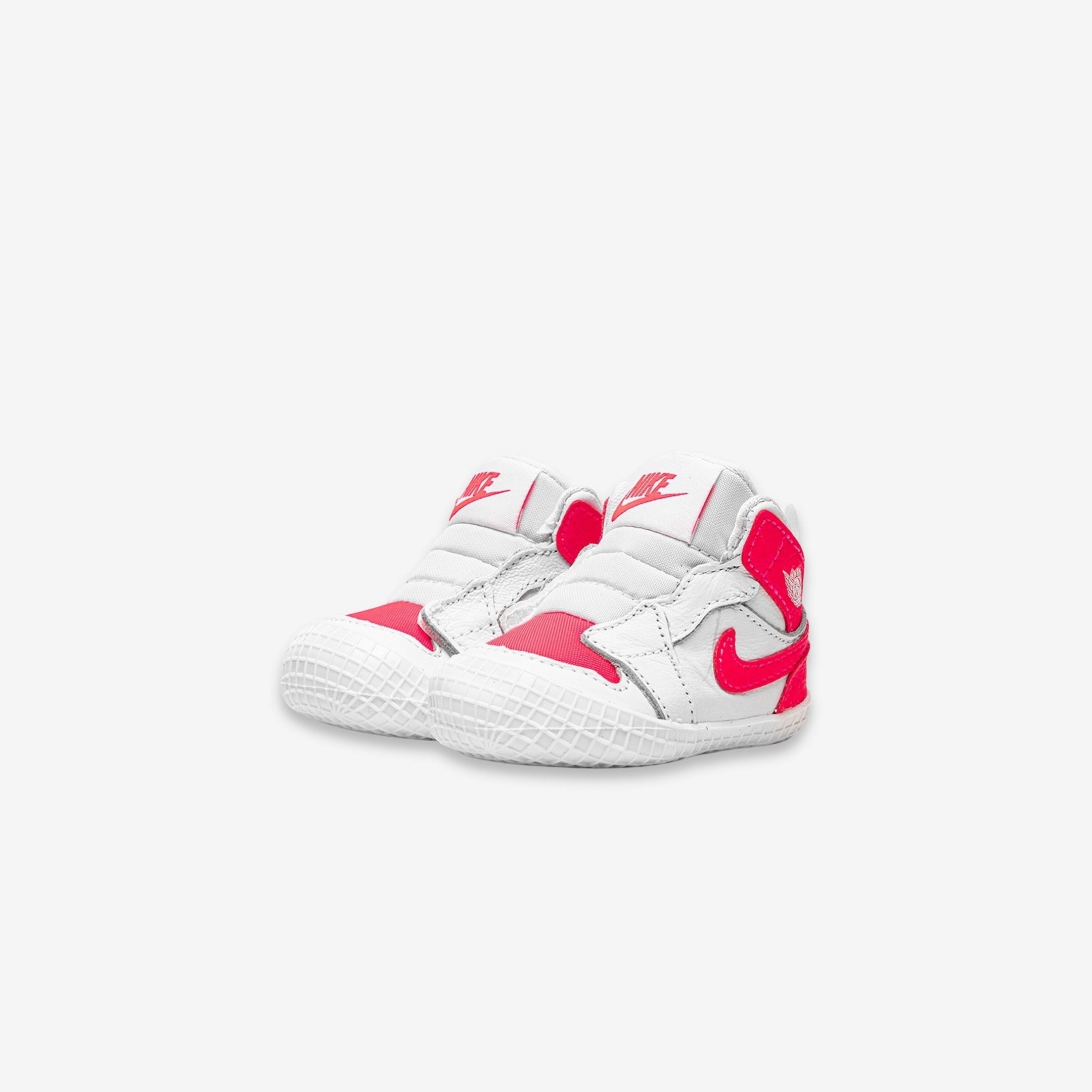 (Crib Bootie) Air Jordan 1 'Racer Pink' (2019) AT3745-116 Air Jordan 1 Signature Look Sneakers