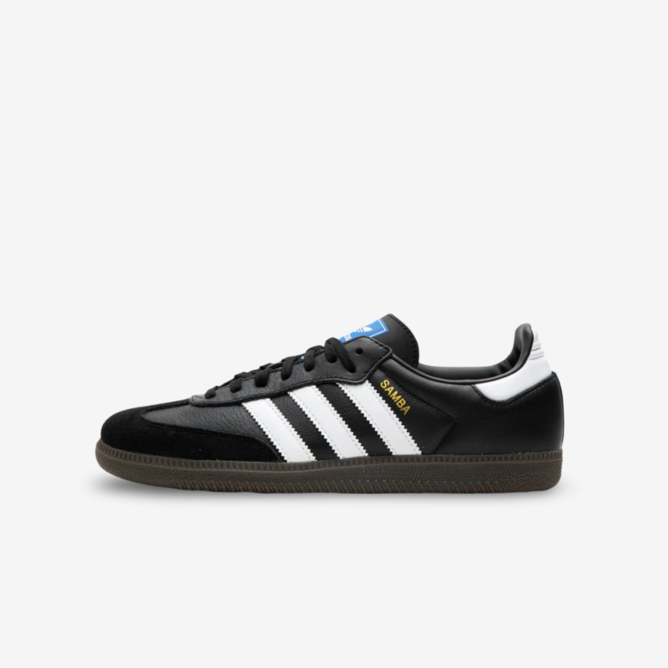 (GS) adidas Samba OG 'Core Black / White' (2018) IE3676 Samba shoe designs