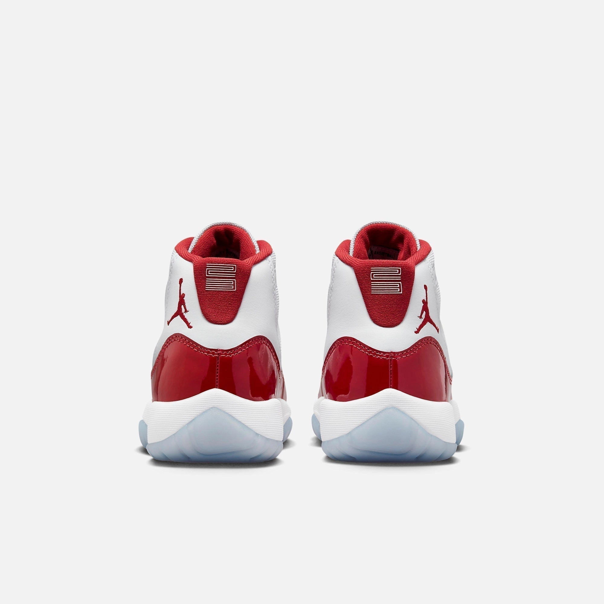 (GS) Air Jordan 11 Retro 'Cherry' (2022) 378038-116 Air Jordan 11 Patent Basketball Shoes