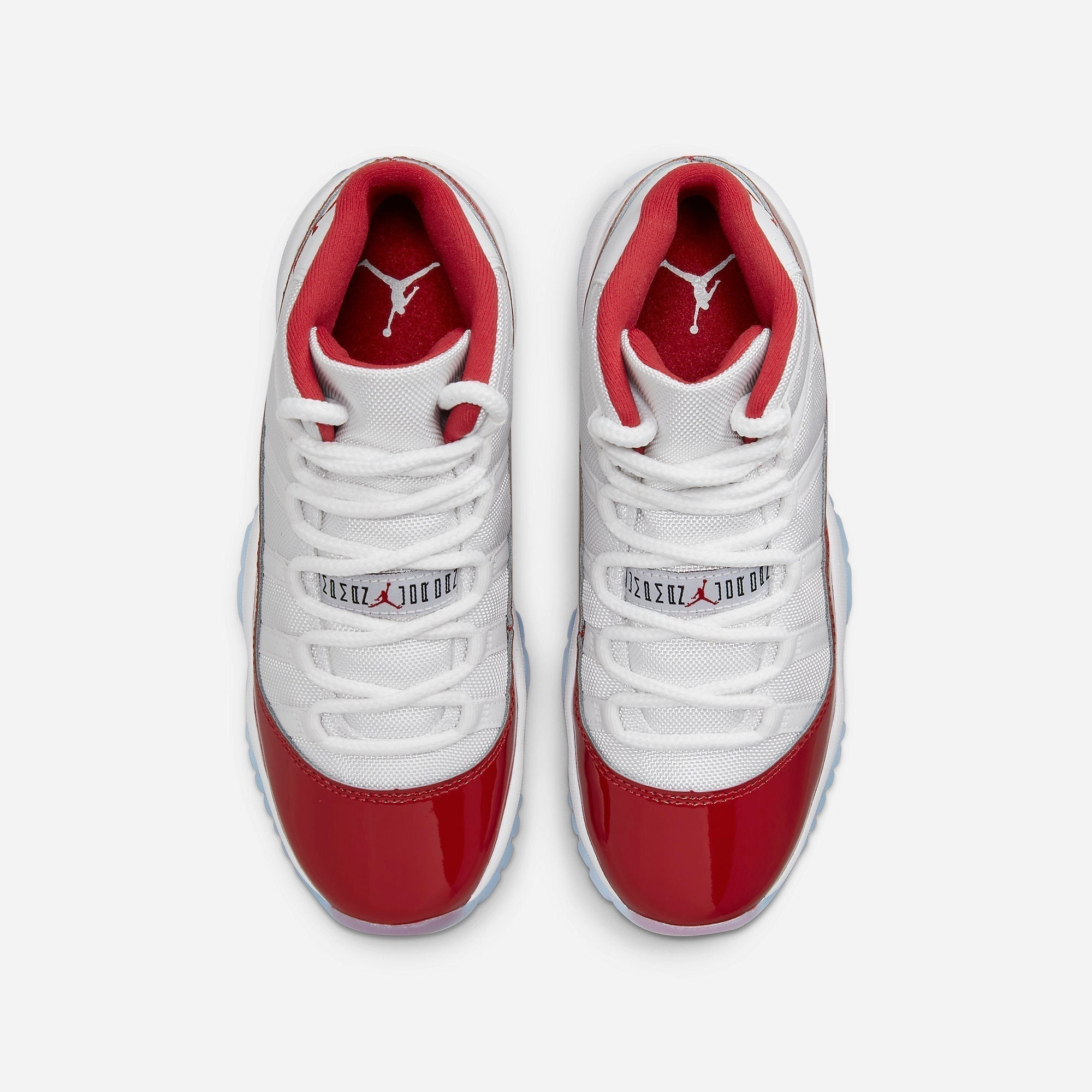 (GS) Air Jordan 11 Retro 'Cherry' (2022) 378038-116 Air Jordan 11 Patent Basketball Shoes