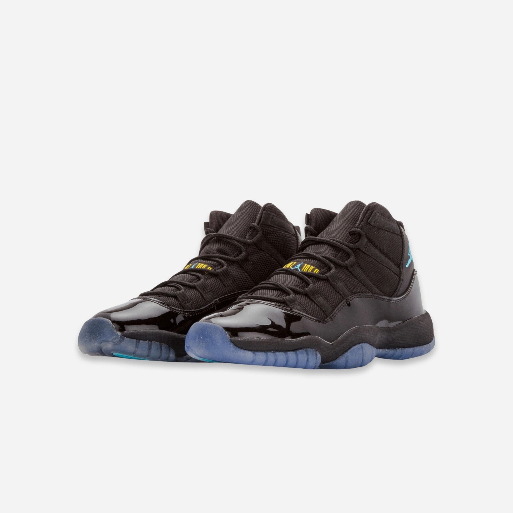 (GS) Air Jordan 11 Retro 'Gamma Blue' (2013) 378038-006 Air Jordan 11 Patent Basketball Shoes