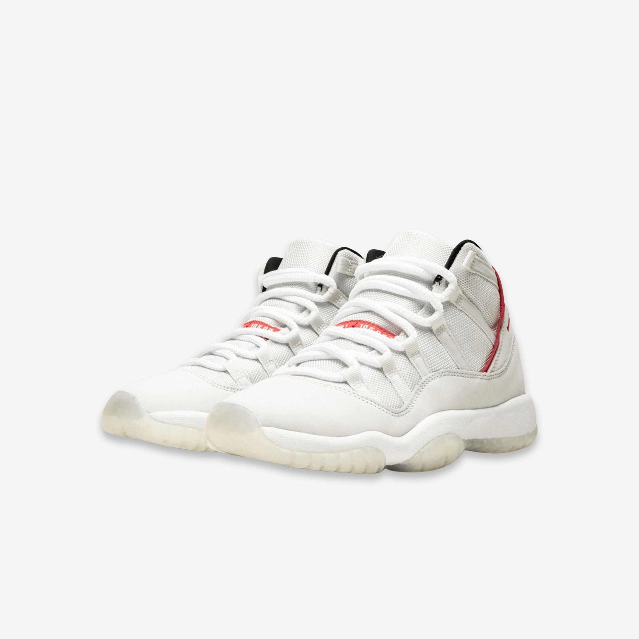 (GS) Air Jordan 11 Retro 'Platinum Tint' (2018) 378038-016 Air Jordan 11 Patent Basketball Shoes