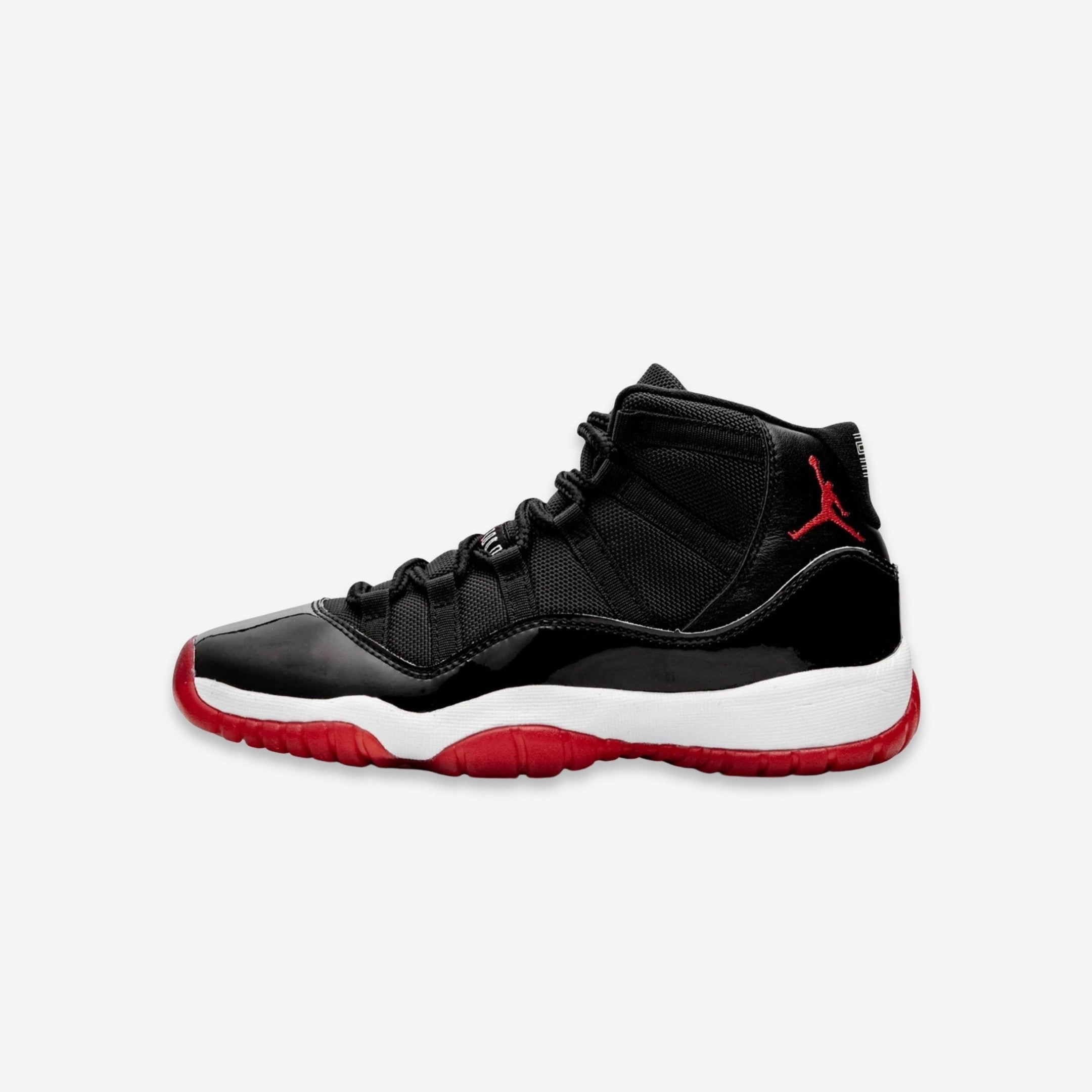 (GS) Air Jordan 11 Retro 'Playoffs / Bred' (2019) 378038-061 Air Jordan 11 basketball shoes with patent look