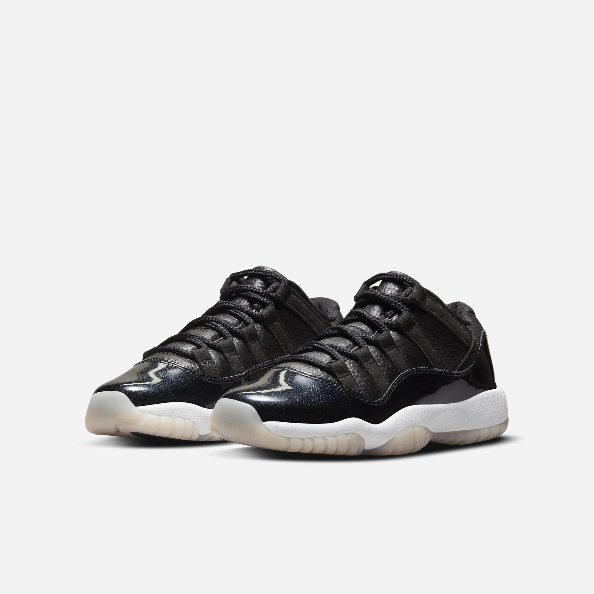 (GS) Air Jordan 11 Retro Low '72-10' (2022) 528896-001 Air Jordan 11 Patent Basketball Shoes