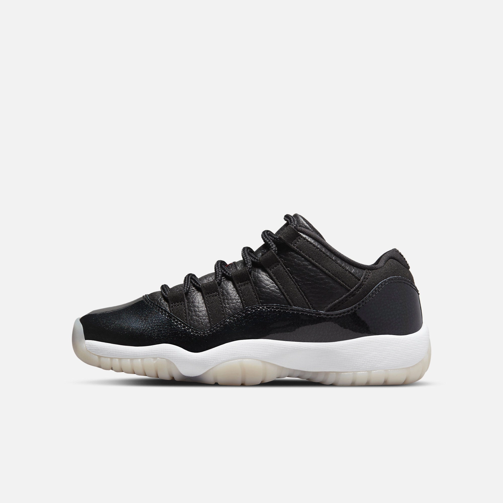 (GS) Air Jordan 11 Retro Low '72-10' (2022) 528896-001 Air Jordan 11 basketball shoes with patent look