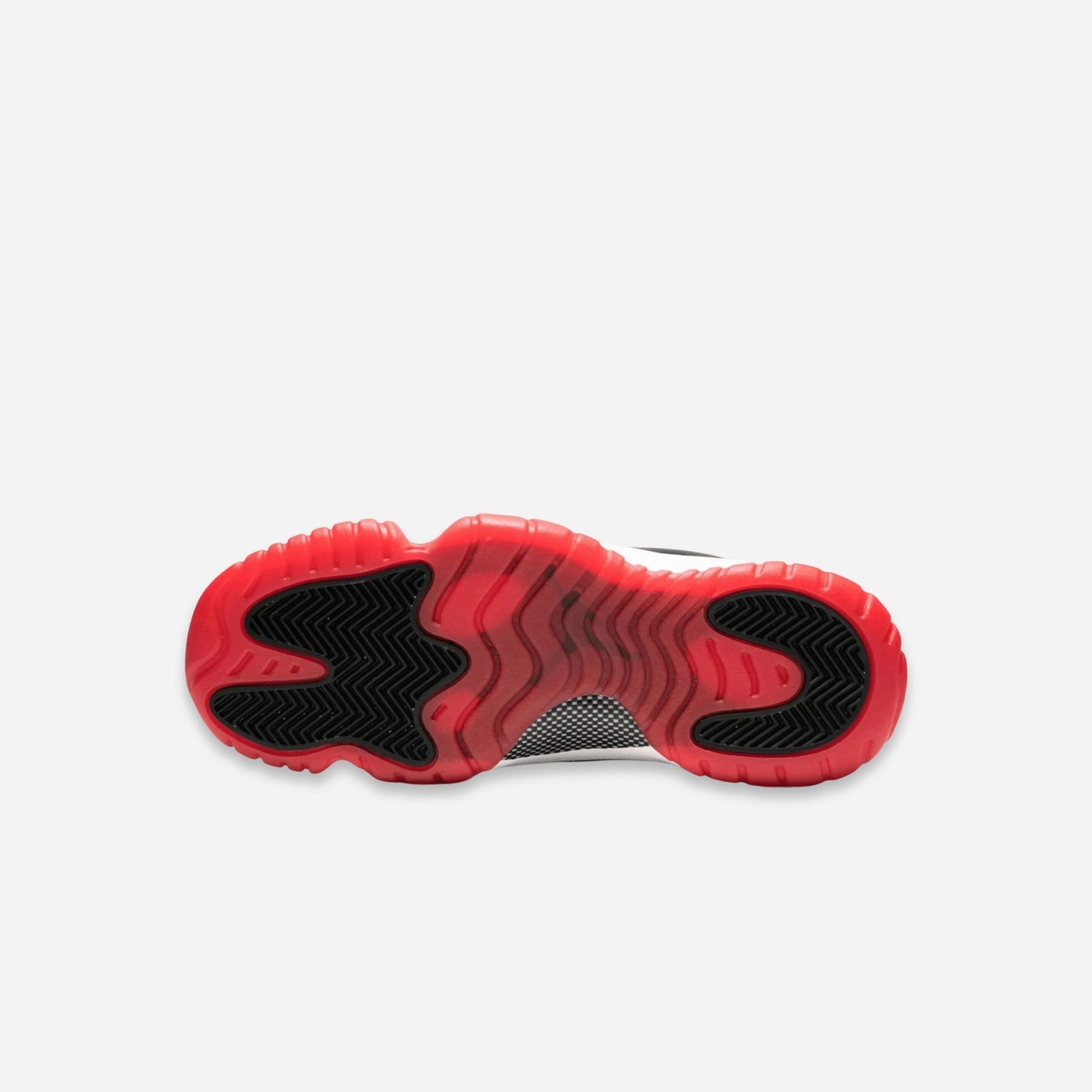 (GS) Air Jordan 11 Retro Low 'Bred' (2015) 528896-012 Air Jordan 11 Patent Basketball Shoes