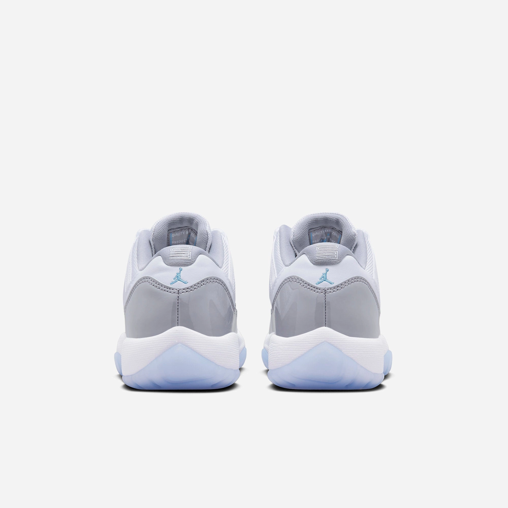 (GS) Air Jordan 11 Retro Low 'Cement Grey' (2023) 528896-140 Air Jordan 11 Patent Basketball Shoes