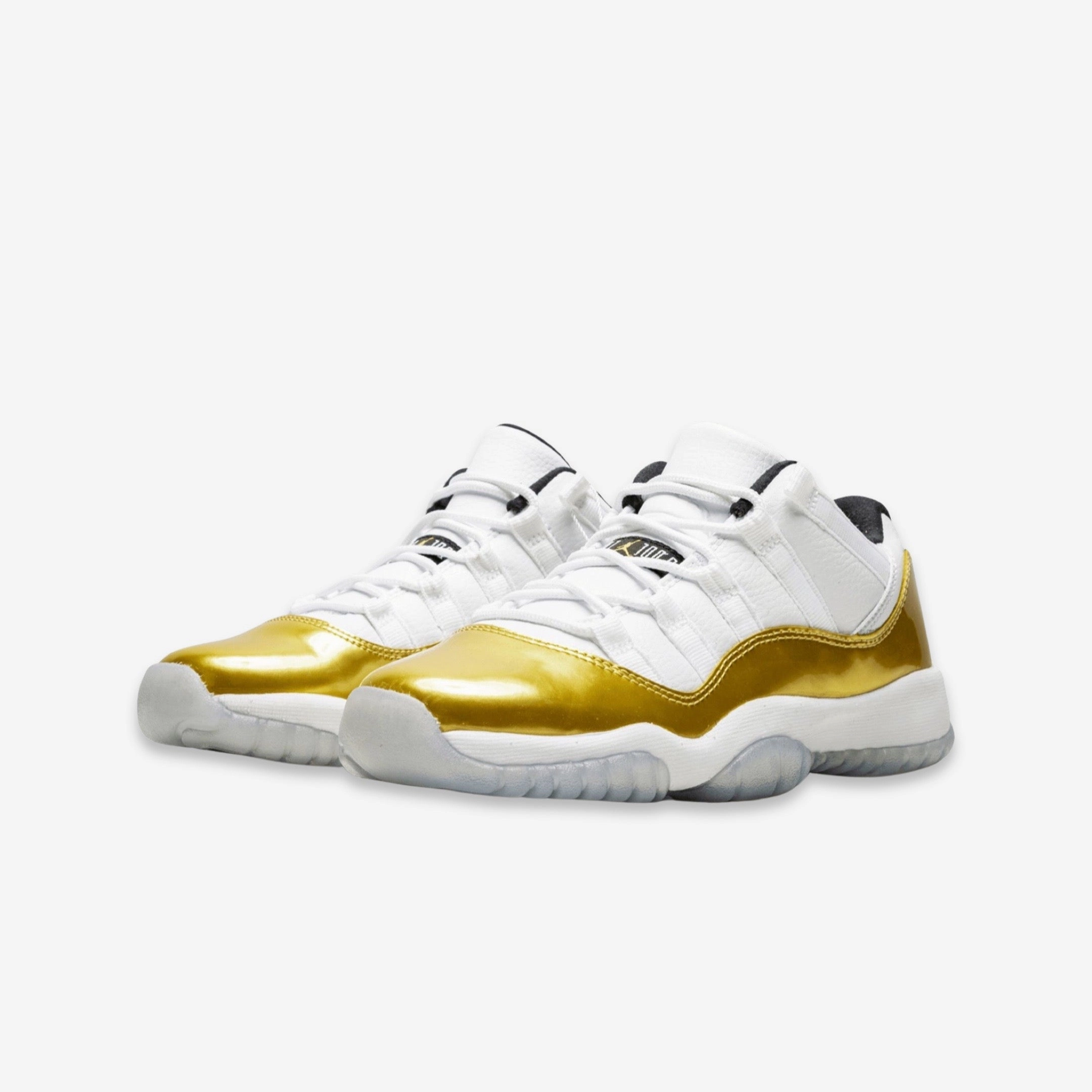 (GS) Air Jordan 11 Retro Low 'Closing Ceremony' (2016) 528896-103 Air Jordan 11 Patent Basketball Shoes