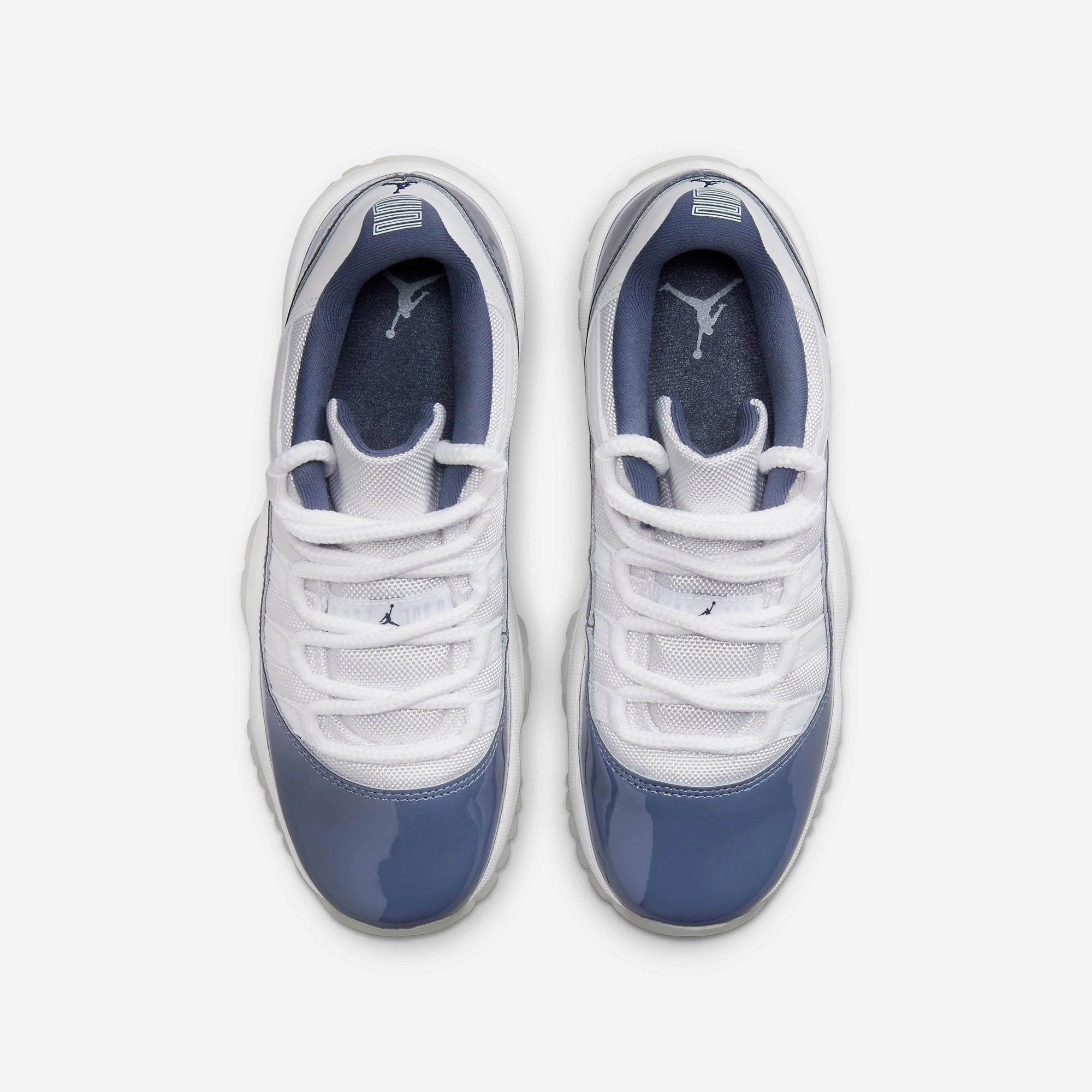 (GS) Air Jordan 11 Retro Low 'Diffused Blue / Midnight Navy' (2024) FV5121-104 Air Jordan 11 Patent Basketball Shoes