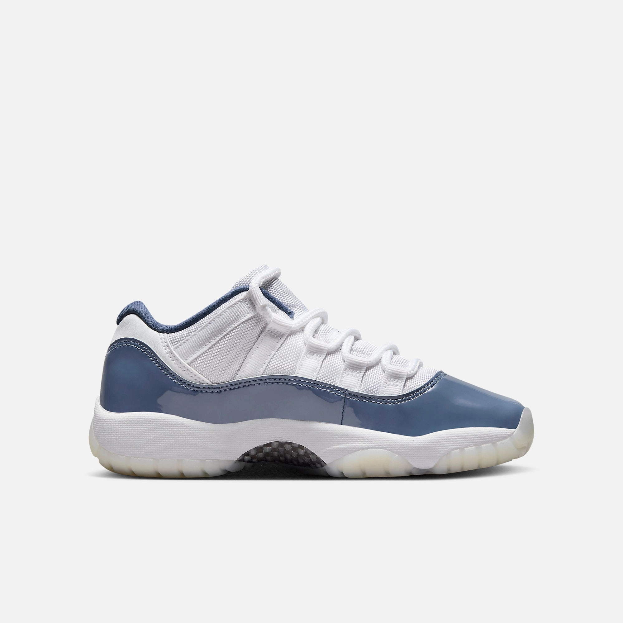 (GS) Air Jordan 11 Retro Low 'Diffused Blue / Midnight Navy' (2024) FV5121-104 Air Jordan 11 Patent Basketball Shoes