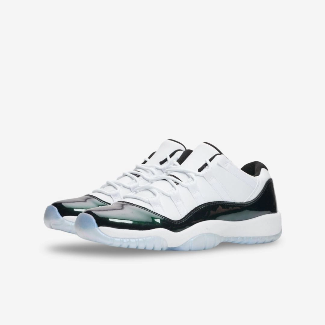 (GS) Air Jordan 11 Retro Low 'Iridescent' (2018) 528896-145 Air Jordan 11 Patent Basketball Shoes