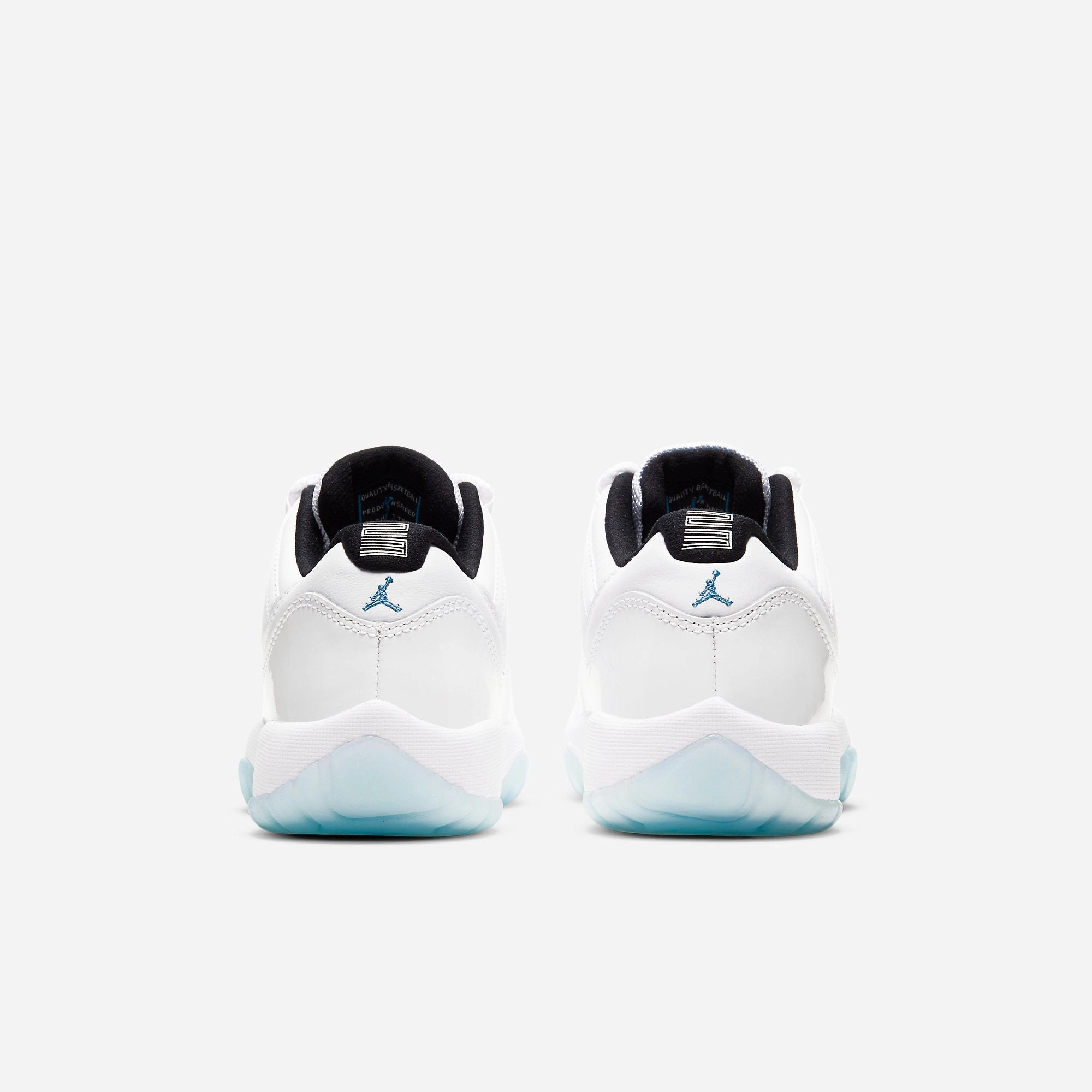 (GS) Air Jordan 11 Retro Low 'Legend Blue' (2021) 528896-117 Air Jordan 11 Patent Basketball Shoes