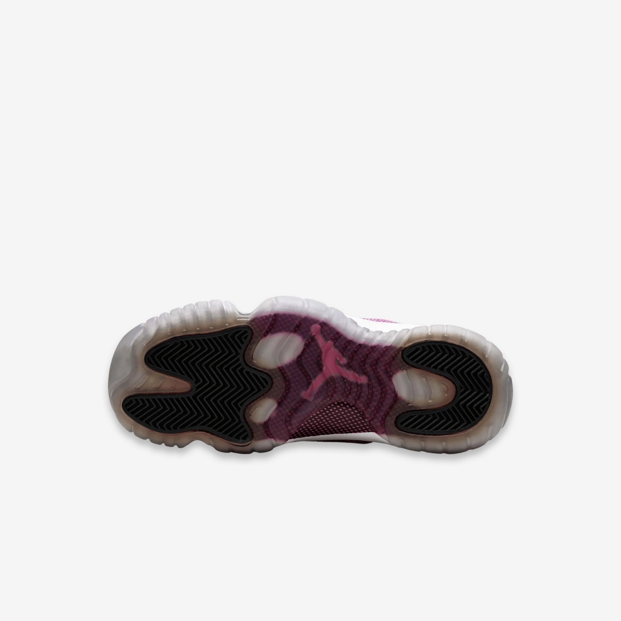 (GS) Air Jordan 11 Retro Low 'Pink Snakeskin' (2013) 580521-108 Air Jordan 11 Patent Basketball Shoes