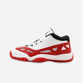 (GS) Air Jordan 11 Retro Low IE 'Gym Red' (2017) 919713-101 Air Jordan 11 basketball shoes with patent look