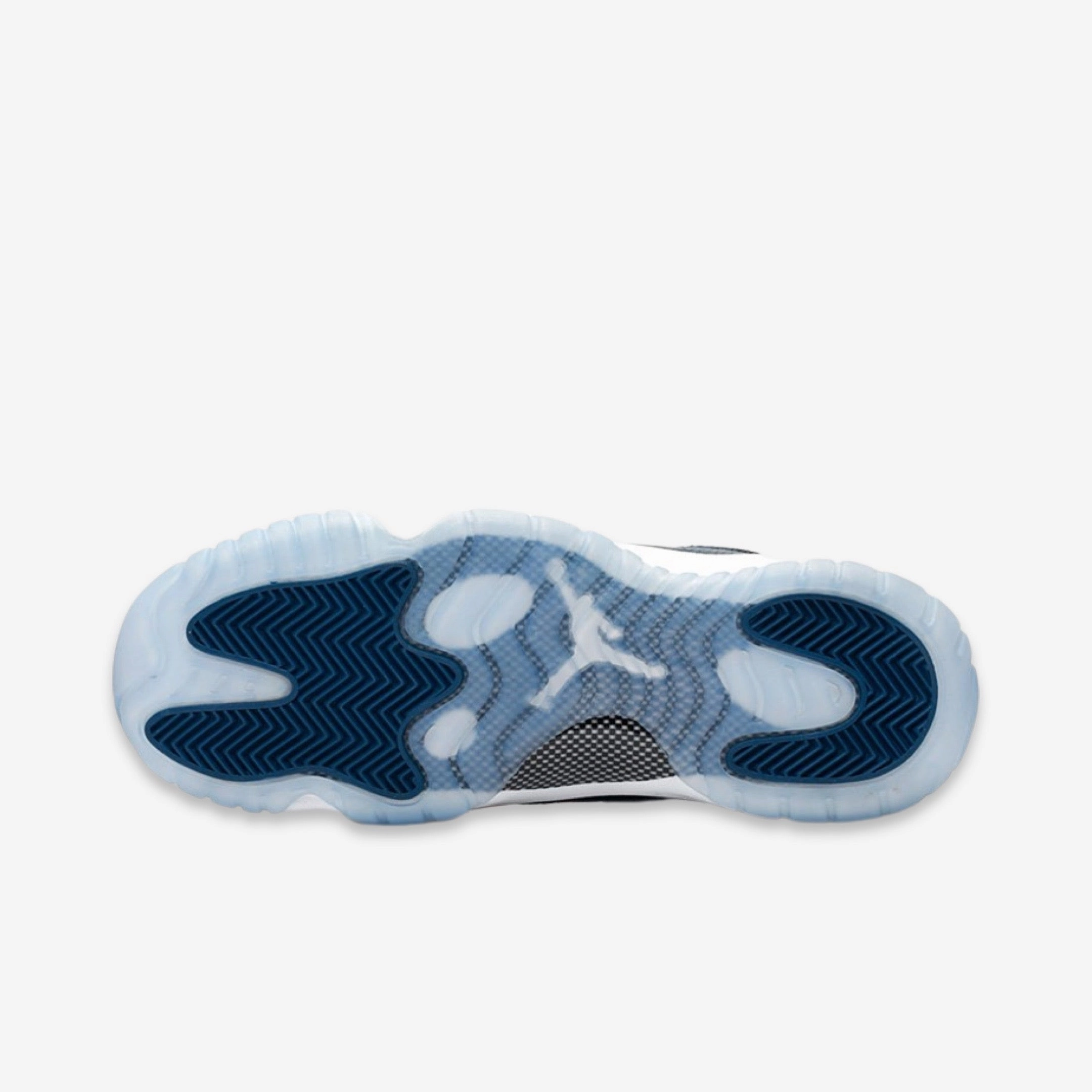 (GS) Air Jordan 11 Retro Low LE 'Navy Snakeskin' (2019) CD6847-102 Air Jordan 11 Patent Basketball Shoes