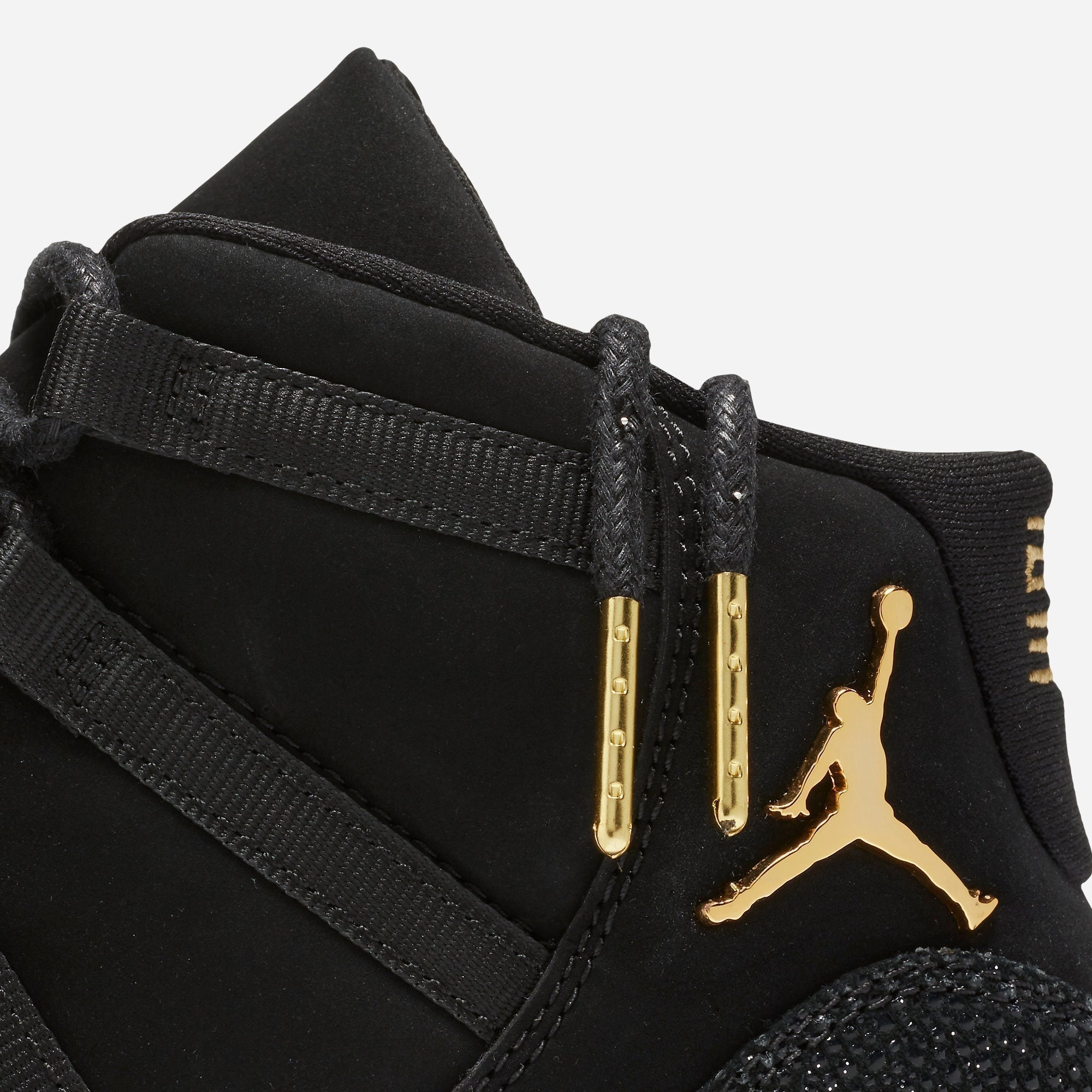 (GS) Air Jordan 11 Retro Premium 'Heiress Black Stingray' (2017) 852625-030 Air Jordan 11 Patent Basketball Shoes