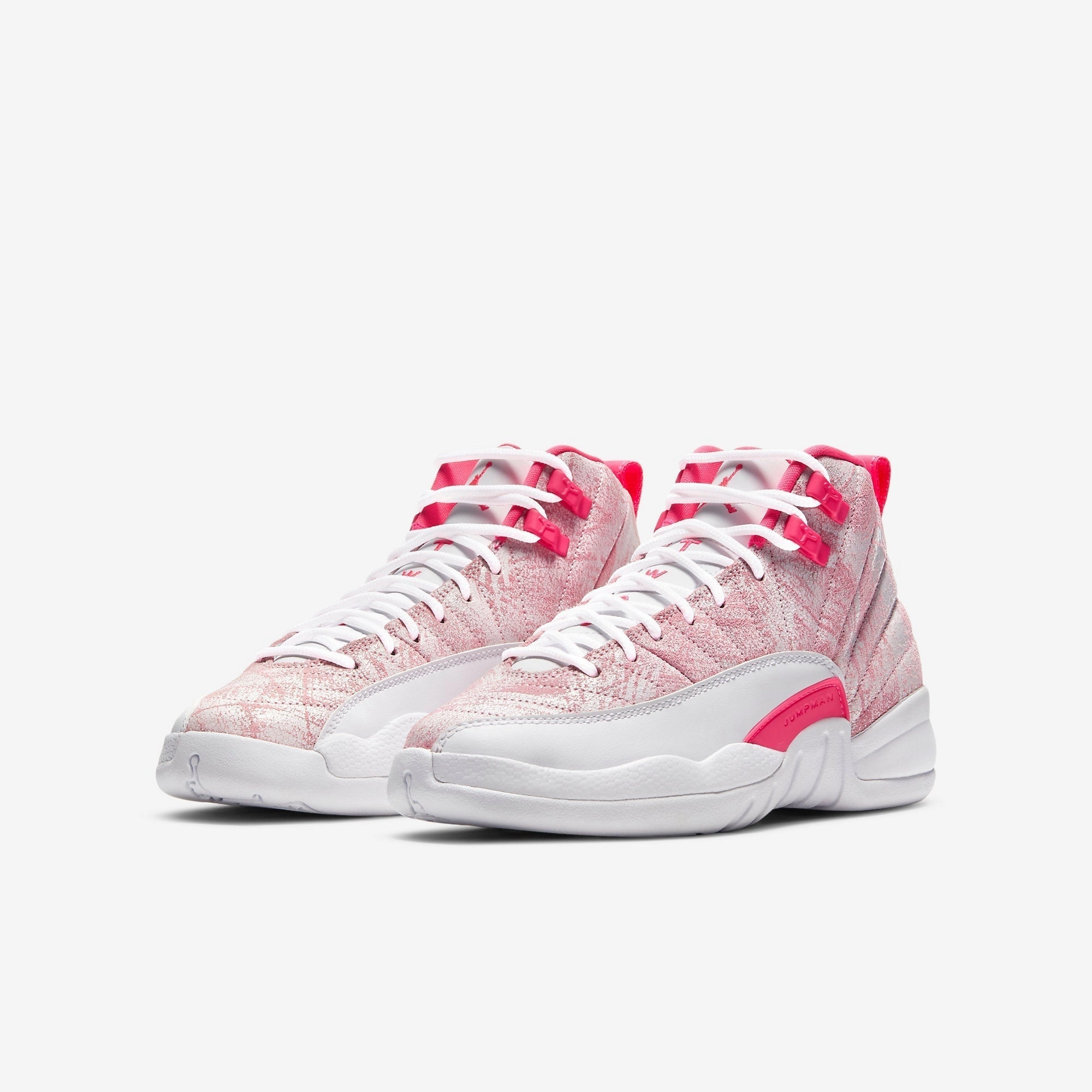 (GS) Air Jordan 12 Retro 'Arctic Punch' (2021) 510815-101 Air Jordan 12 Game-Ready Sneakers