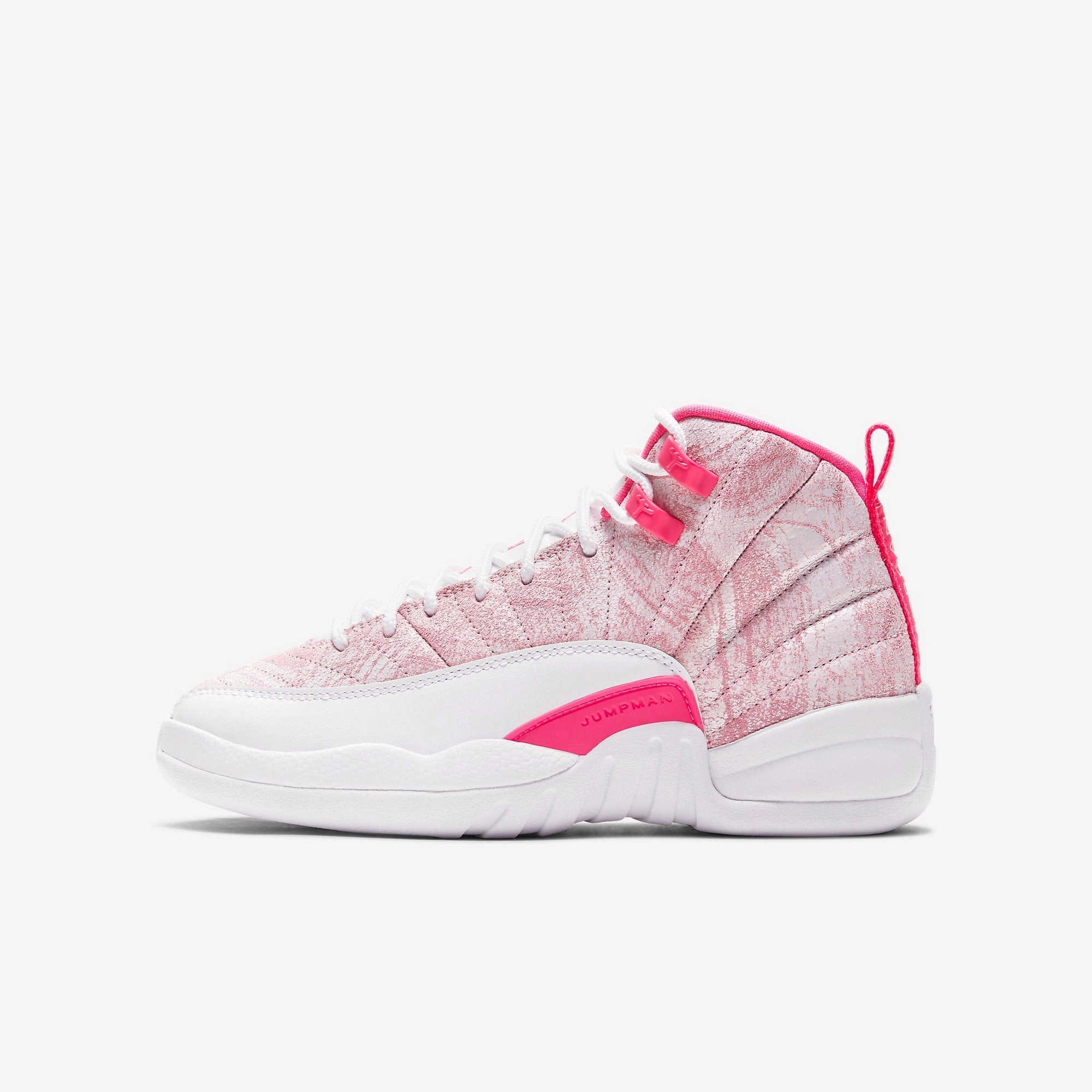 (GS) Air Jordan 12 Retro 'Arctic Punch' (2021) 510815-101 Air Jordan 12 performance sneakers for court