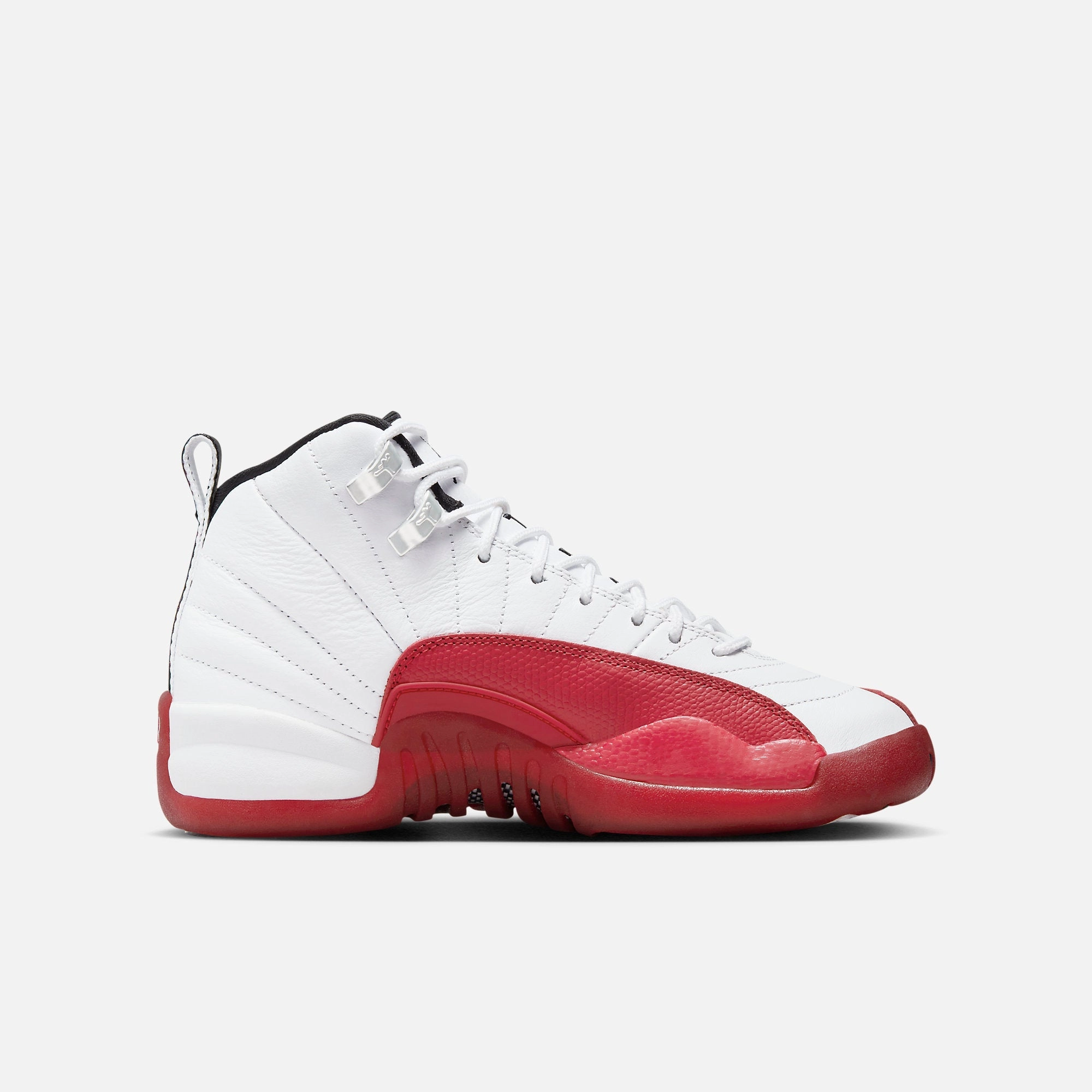 (GS) Air Jordan 12 Retro 'Cherry / Varsity Red' (2023) 153265-116 Air Jordan 12 Game-Ready Sneakers