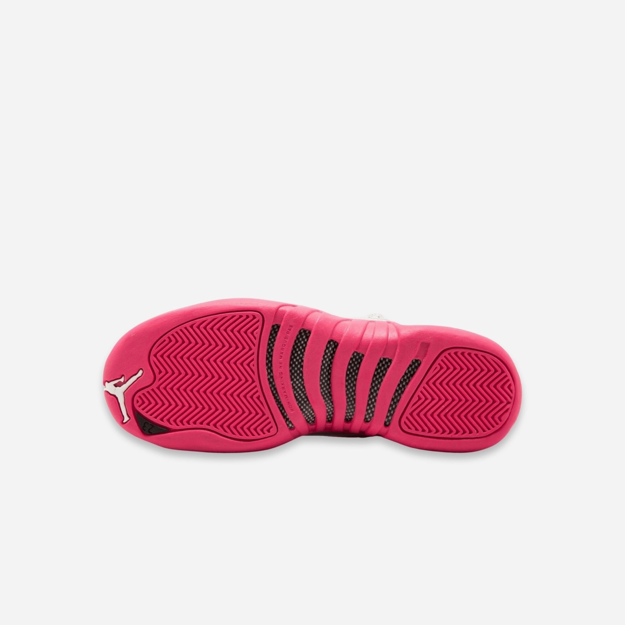 (GS) Air Jordan 12 Retro 'Dynamic Pink' (2016) 510815-109 Air Jordan 12 Game-Ready Sneakers
