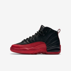 (GS) Air Jordan 12 Retro 'Flu Game / Bred' (2025) 153265-002-25 Air Jordan 12 performance sneakers for court
