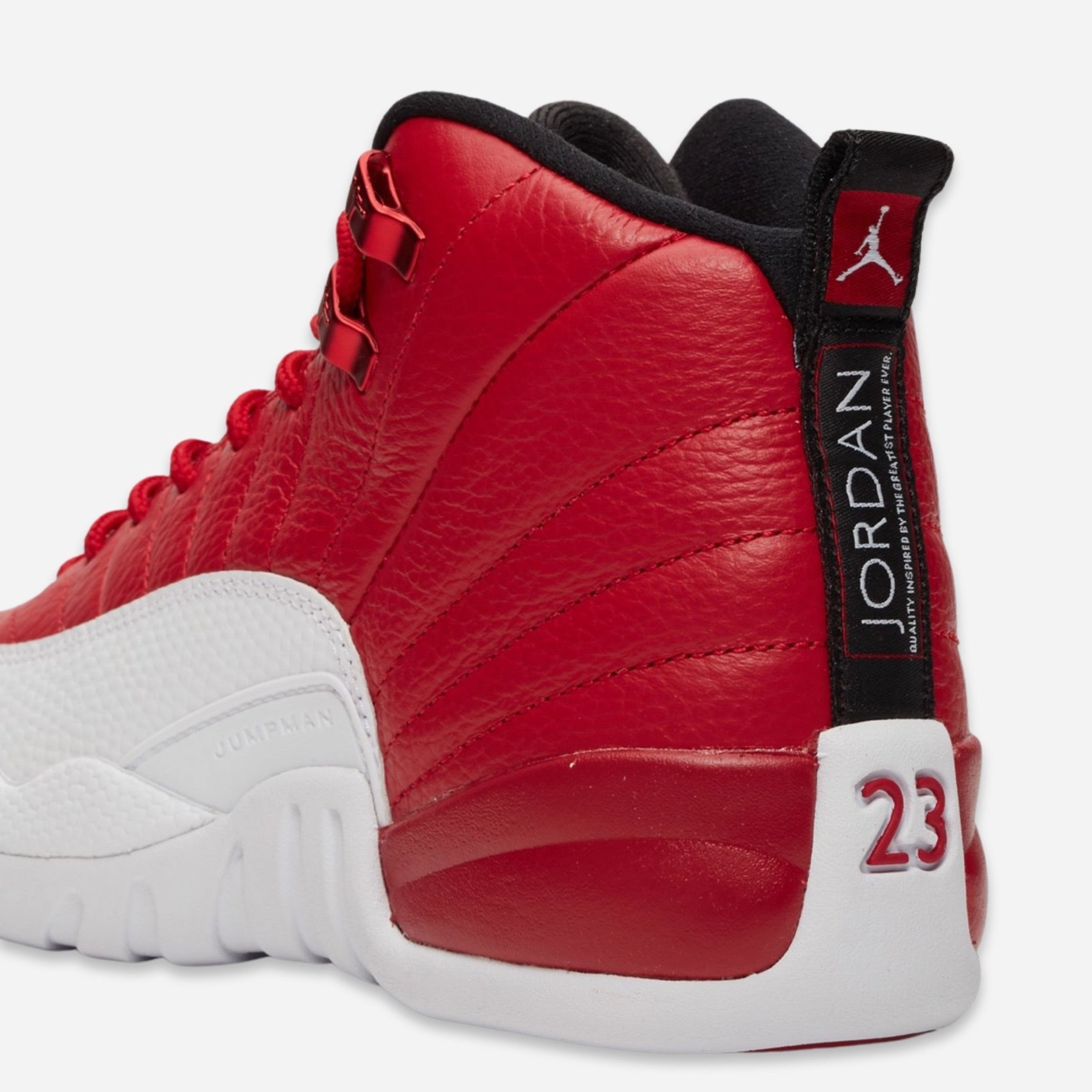 (GS) Air Jordan 12 Retro 'Gym Red' (2016) 153265-600 Air Jordan 12 Game-Ready Sneakers