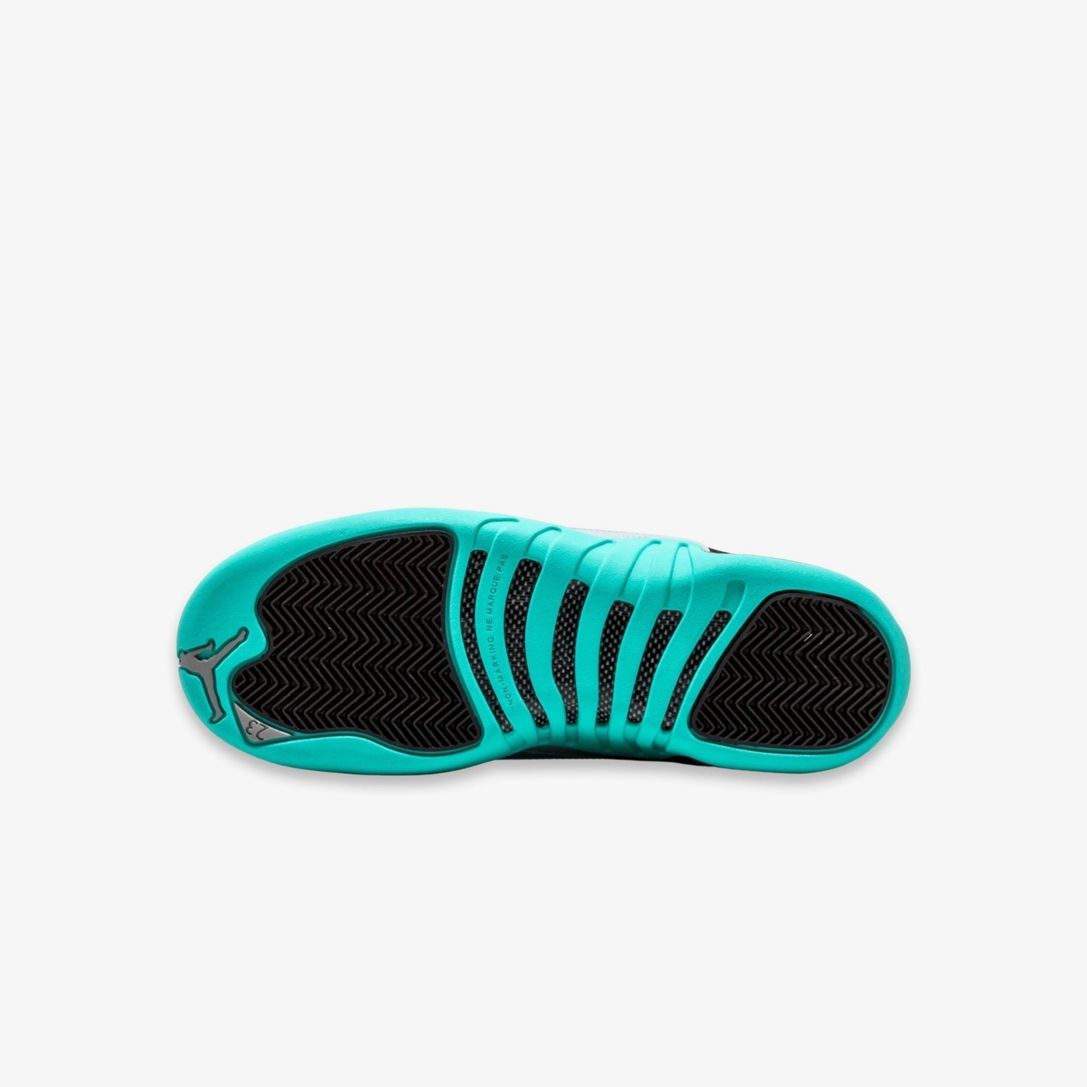 (GS) Air Jordan 12 Retro 'Hyper Jade' (2016) 510815-017 Air Jordan 12 Game-Ready Sneakers