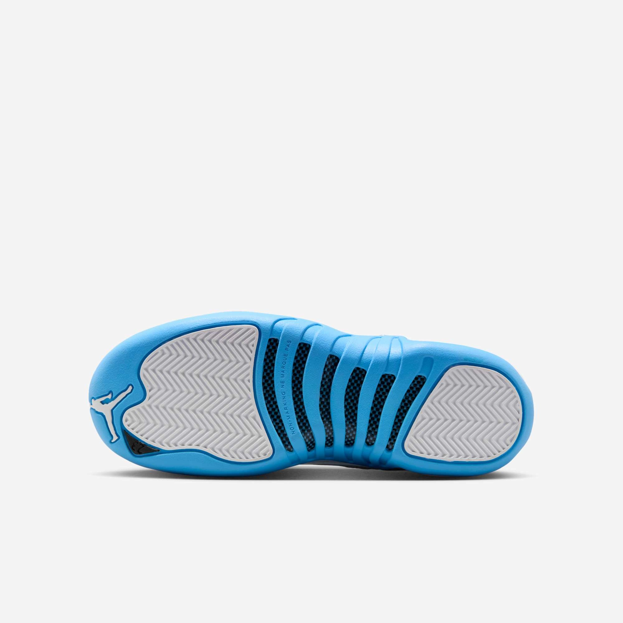 (GS) Air Jordan 12 Retro 'Melo / UNC University Blue' (2025) 153265-112 Air Jordan 12 Game-Ready Sneakers