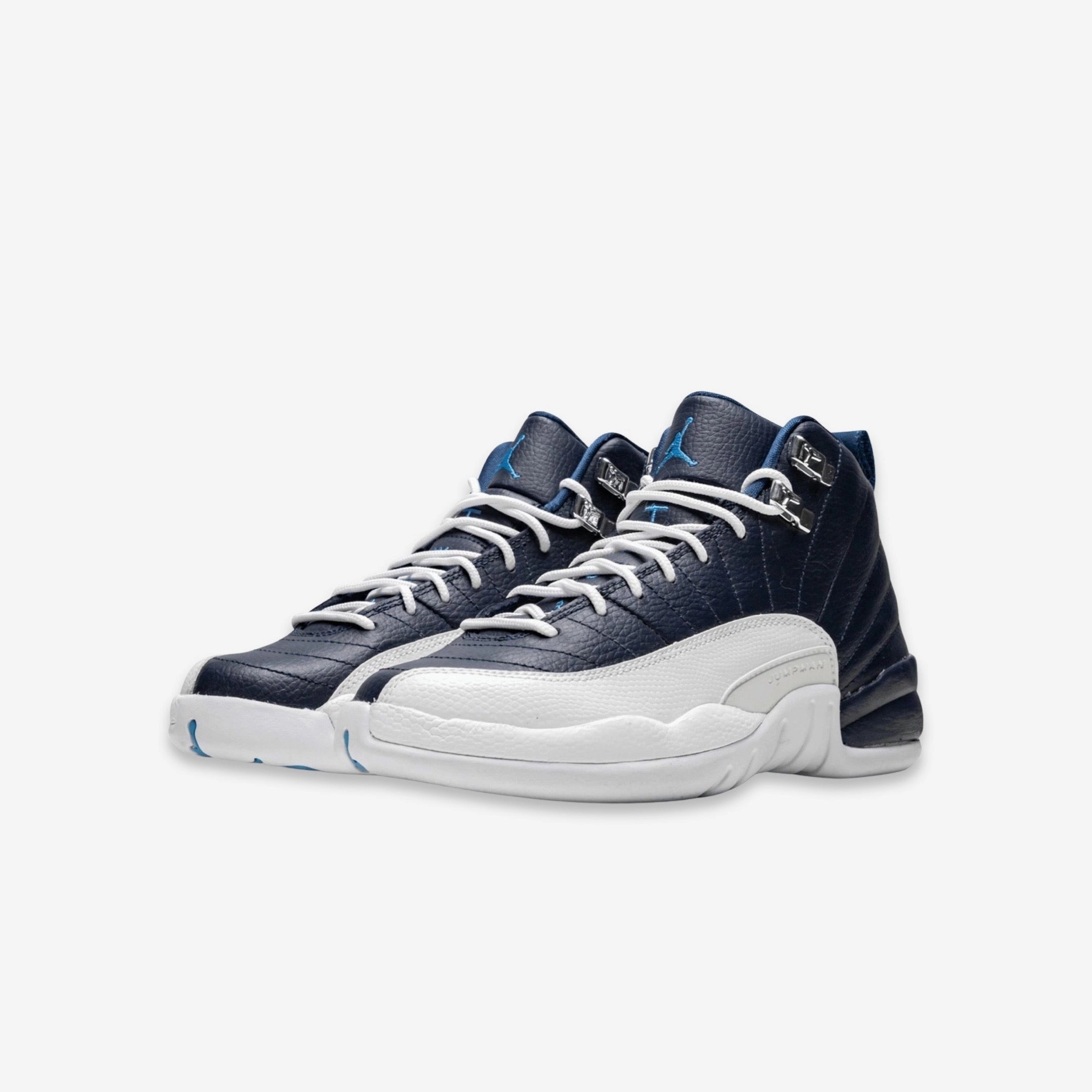(GS) Air Jordan 12 Retro 'Obsidian' (2012) 153265-410 Air Jordan 12 Game-Ready Sneakers