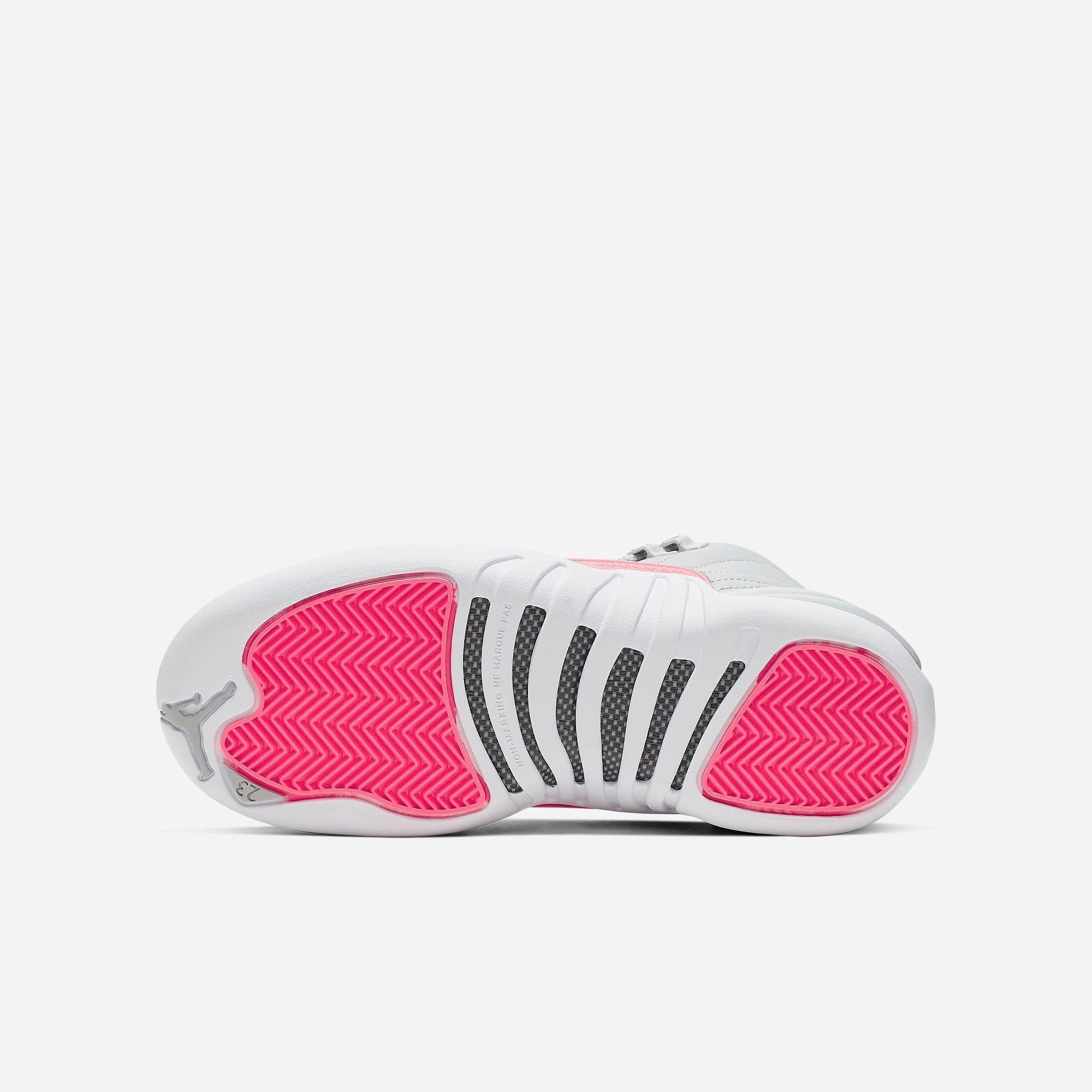 (GS) Air Jordan 12 Retro 'Racer Pink' (2019) 510815-060 Air Jordan 12 Game-Ready Sneakers