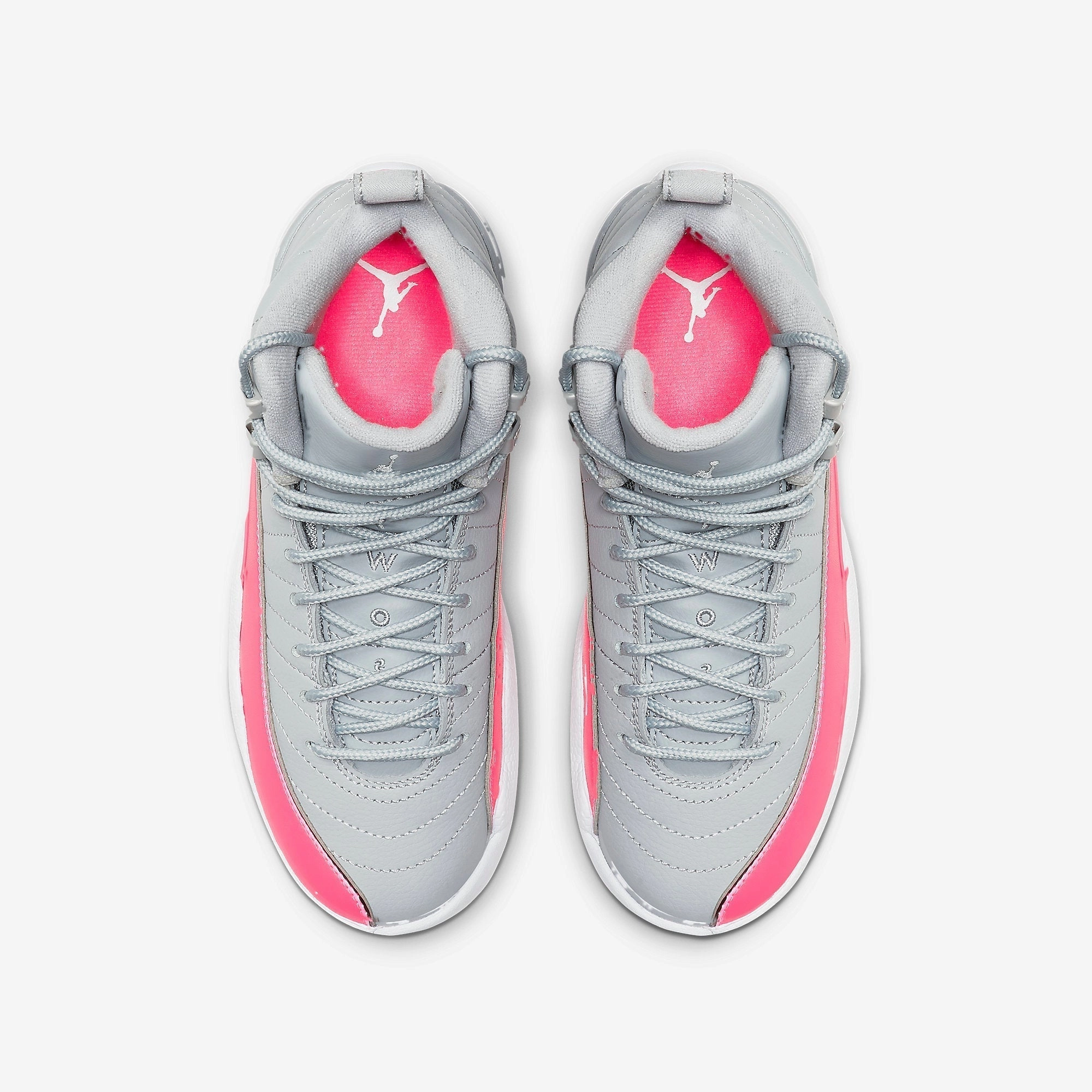 (GS) Air Jordan 12 Retro 'Racer Pink' (2019) 510815-060 Air Jordan 12 Game-Ready Sneakers