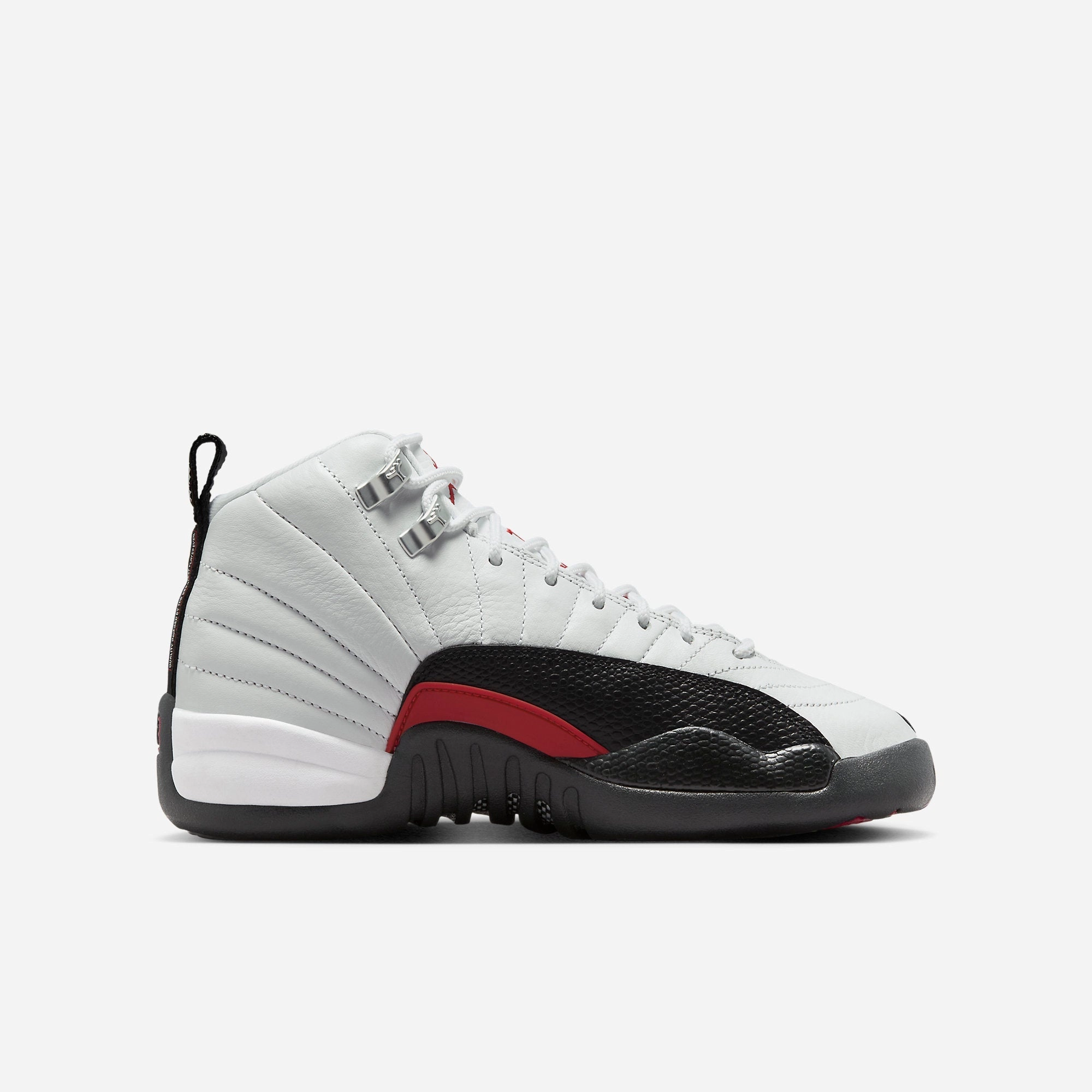 (GS) Air Jordan 12 Retro 'Red Taxi Flip' (2024) 153265-162 Air Jordan 12 Game-Ready Sneakers