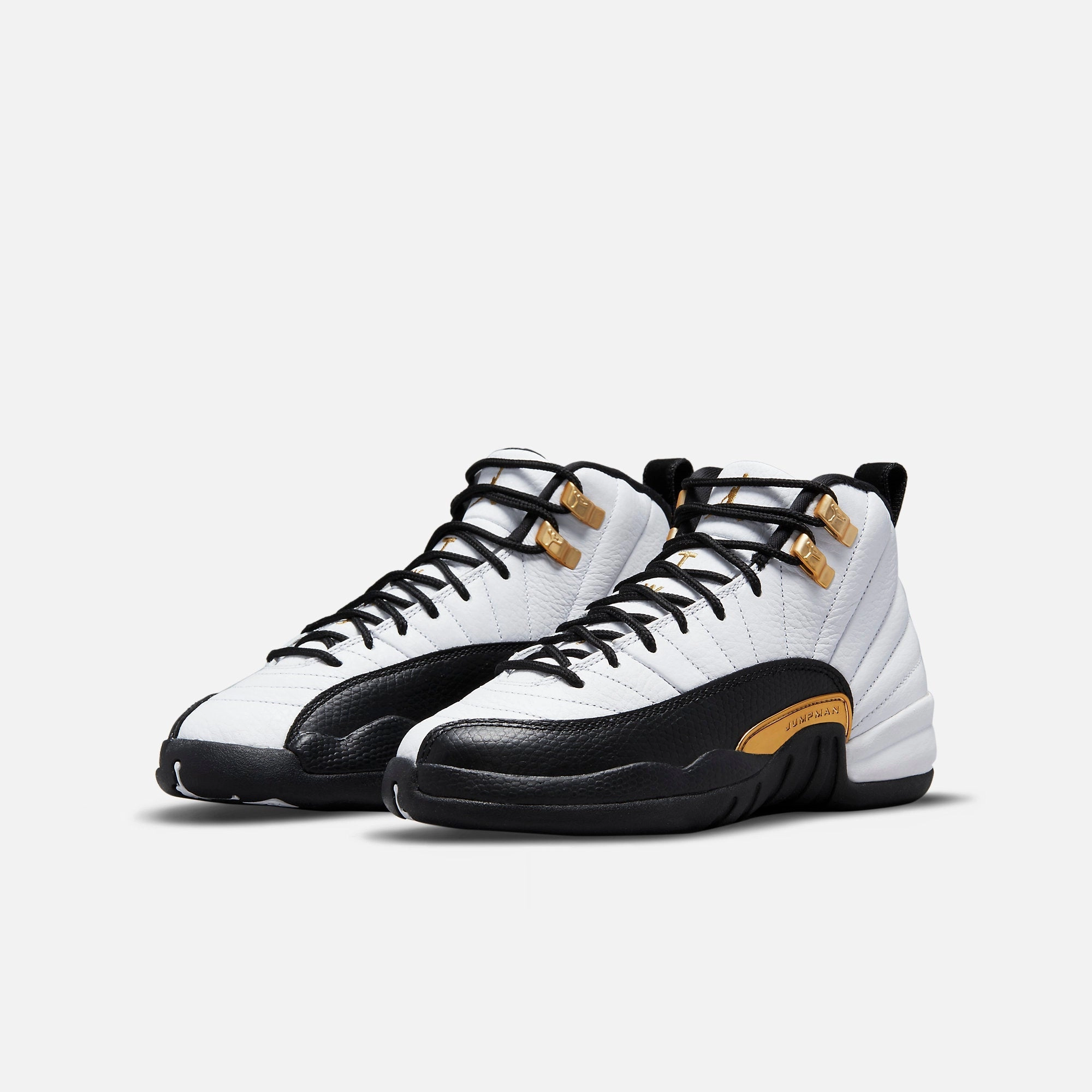 (GS) Air Jordan 12 Retro 'Royalty Taxi' (2021) 153265-170 Air Jordan 12 Game-Ready Sneakers