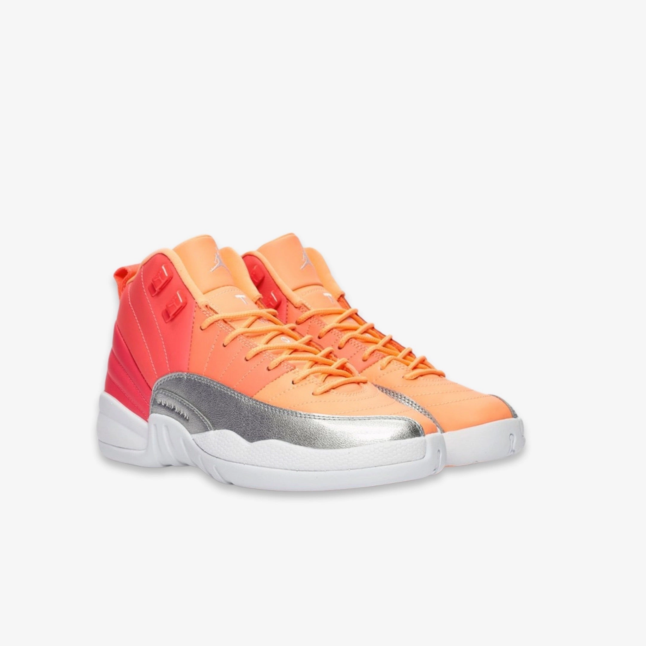 (GS) Air Jordan 12 Retro 'Sunrise' (2019) 510815-601 Air Jordan 12 Game-Ready Sneakers