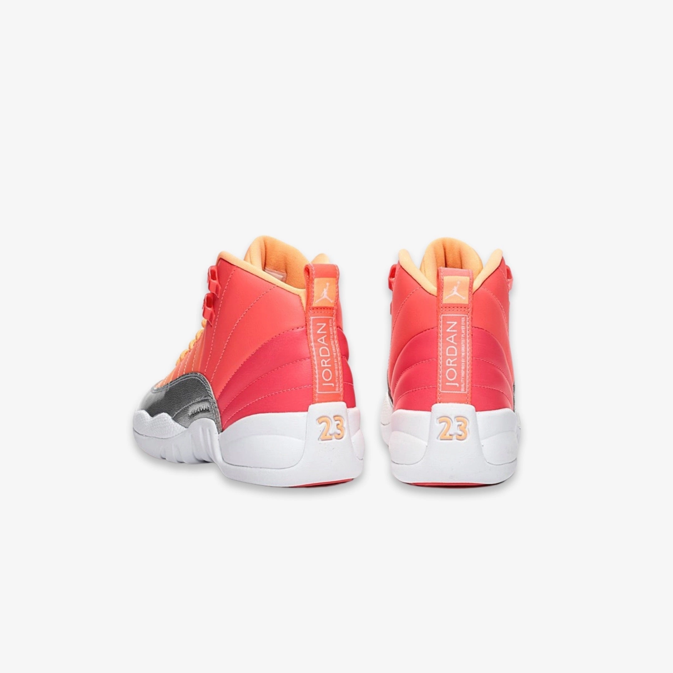 (GS) Air Jordan 12 Retro 'Sunrise' (2019) 510815-601 Air Jordan 12 Game-Ready Sneakers