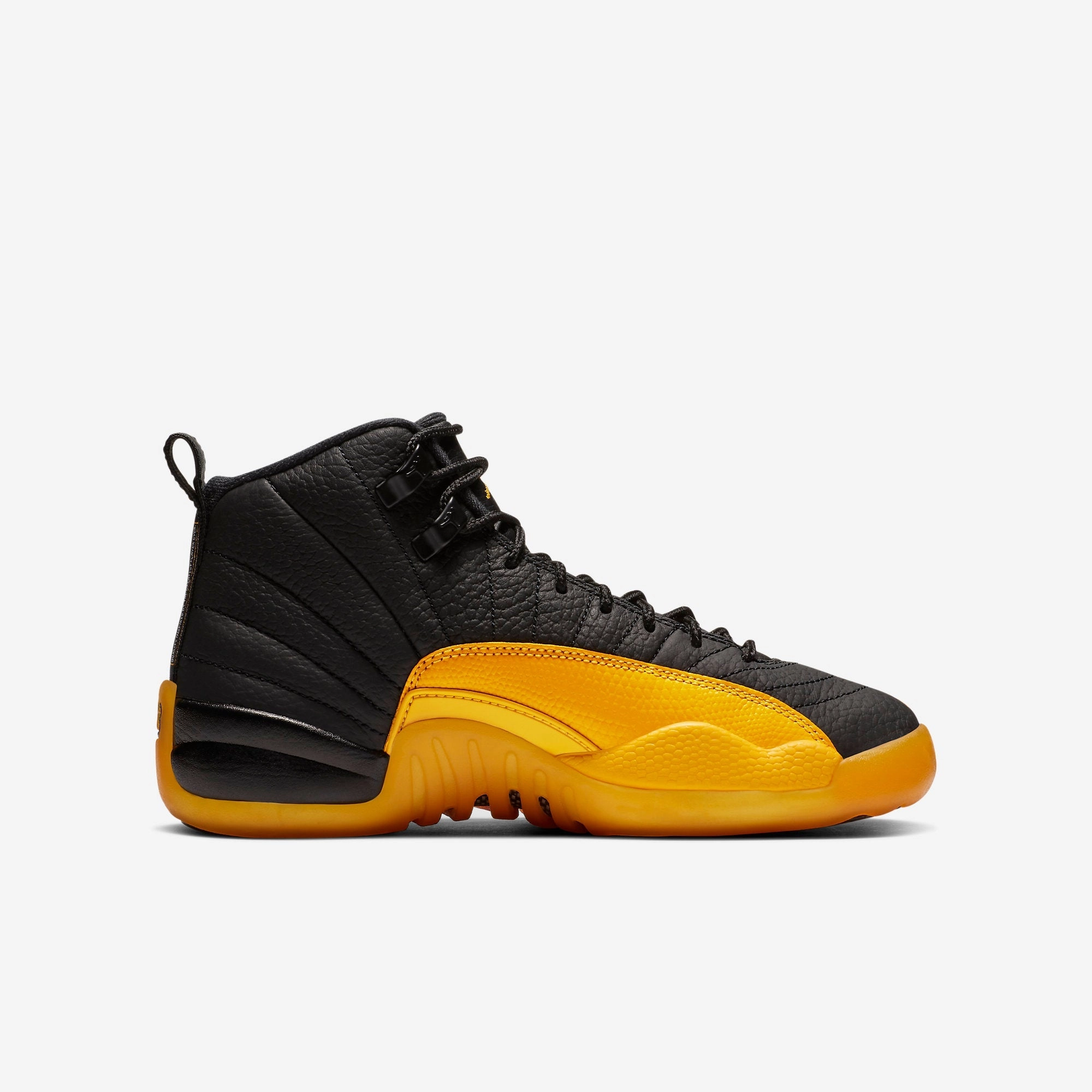 (GS) Air Jordan 12 Retro 'University Gold' (2020) 153265-070 Air Jordan 12 Game-Ready Sneakers