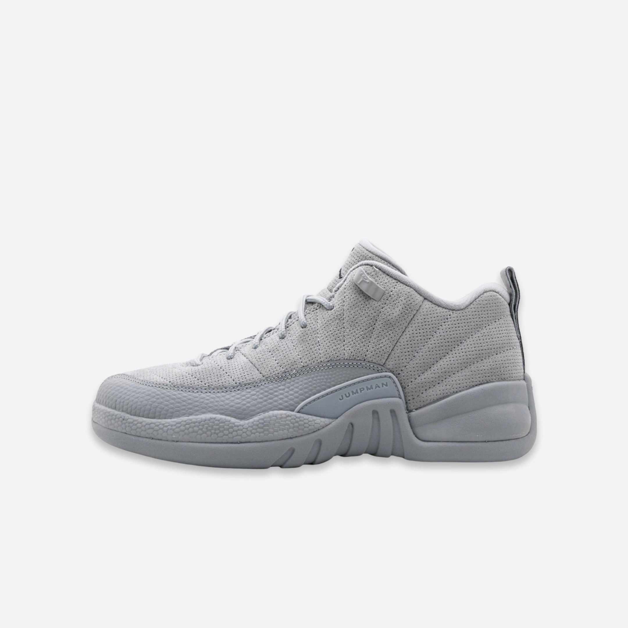(GS) Air Jordan 12 Retro Low 'Wolf Grey' (2017) 308305-002 Air Jordan 12 performance sneakers for court