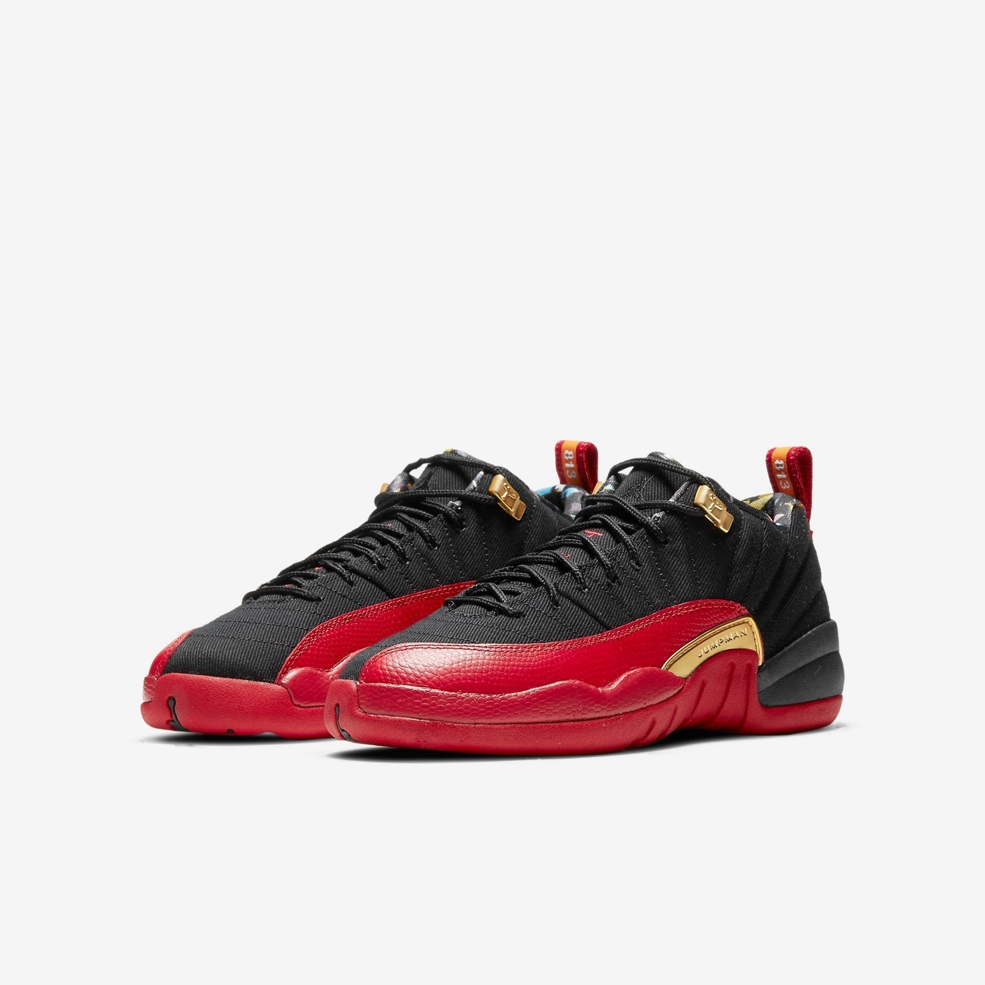 (GS) Air Jordan 12 Retro Low SE 'Super Bowl LV' (2021) DH9695-001 Air Jordan 12 Game-Ready Sneakers