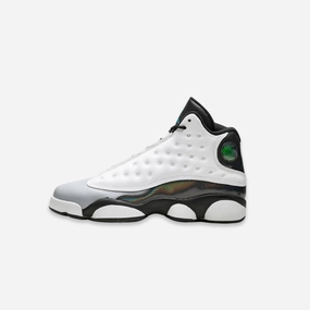 (GS) Air Jordan 13 Retro 'Barons Hologram' (2014) 414574-115 Air Jordan 13 shoes with bold midsole design