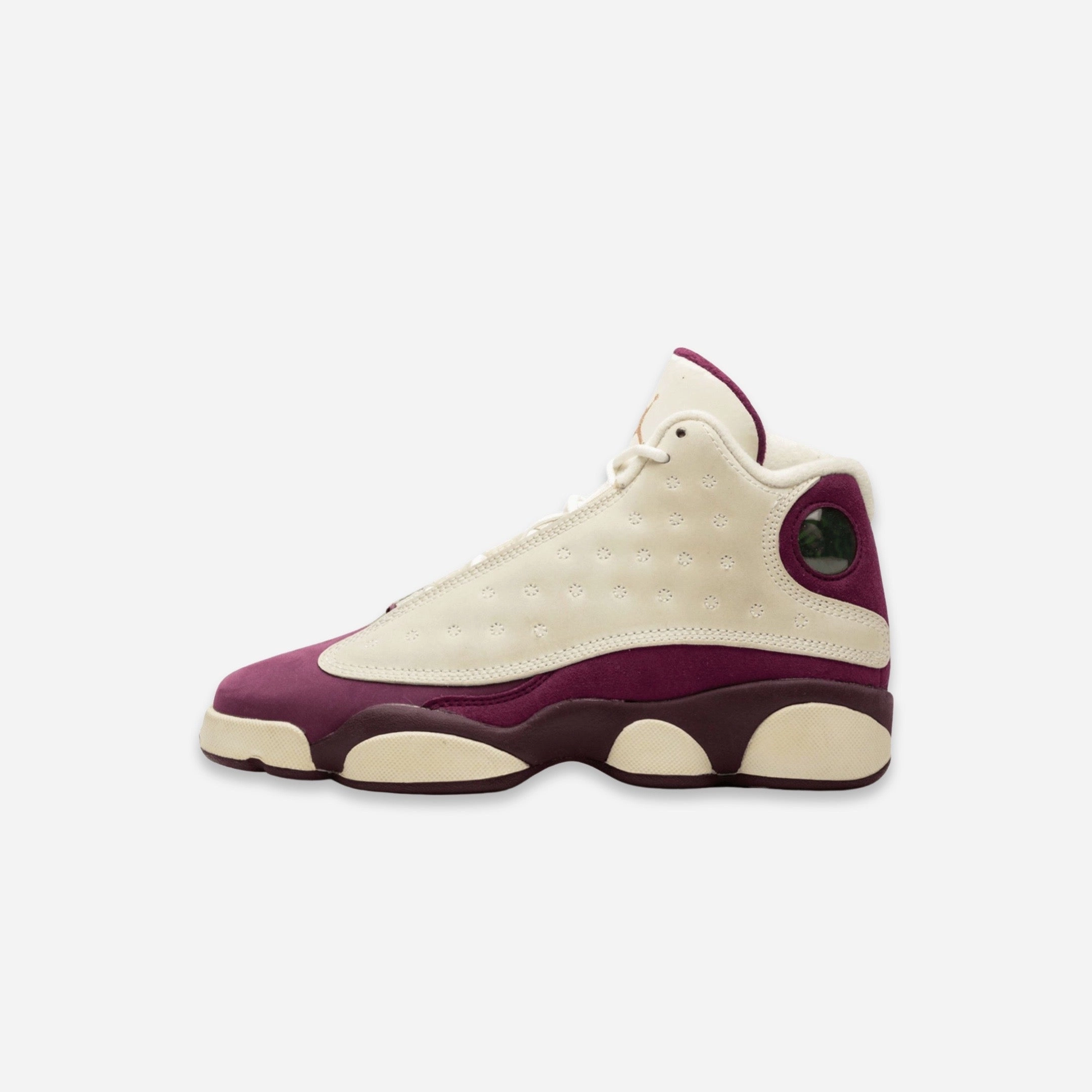 (GS) Air Jordan 13 Retro 'Bordeaux' (2017) 439358-112 Air Jordan 13 shoes with bold midsole design