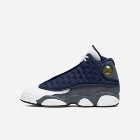 (GS) Air Jordan 13 Retro 'Flint Grey' (2020) 884129-404 Air Jordan 13 shoes with bold midsole design