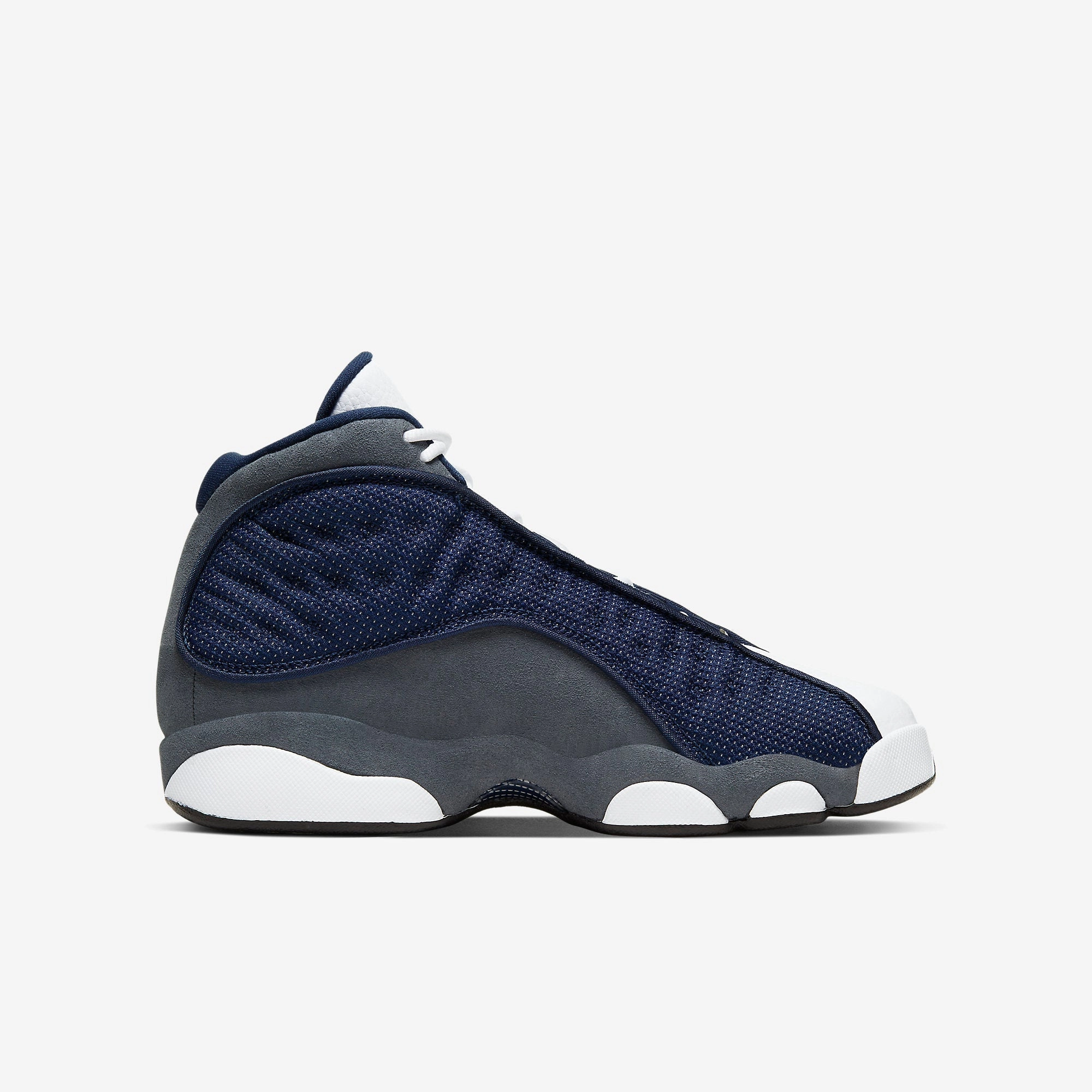 (GS) Air Jordan 13 Retro 'Flint Grey' (2020) 884129-404 Air Jordan 13 Bold Sole Basketball Shoes