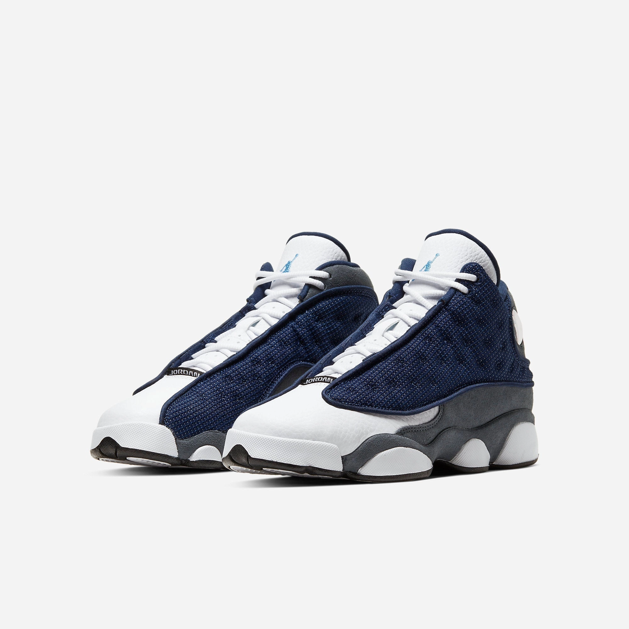 (GS) Air Jordan 13 Retro 'Flint Grey' (2020) 884129-404 Air Jordan 13 Bold Sole Basketball Shoes
