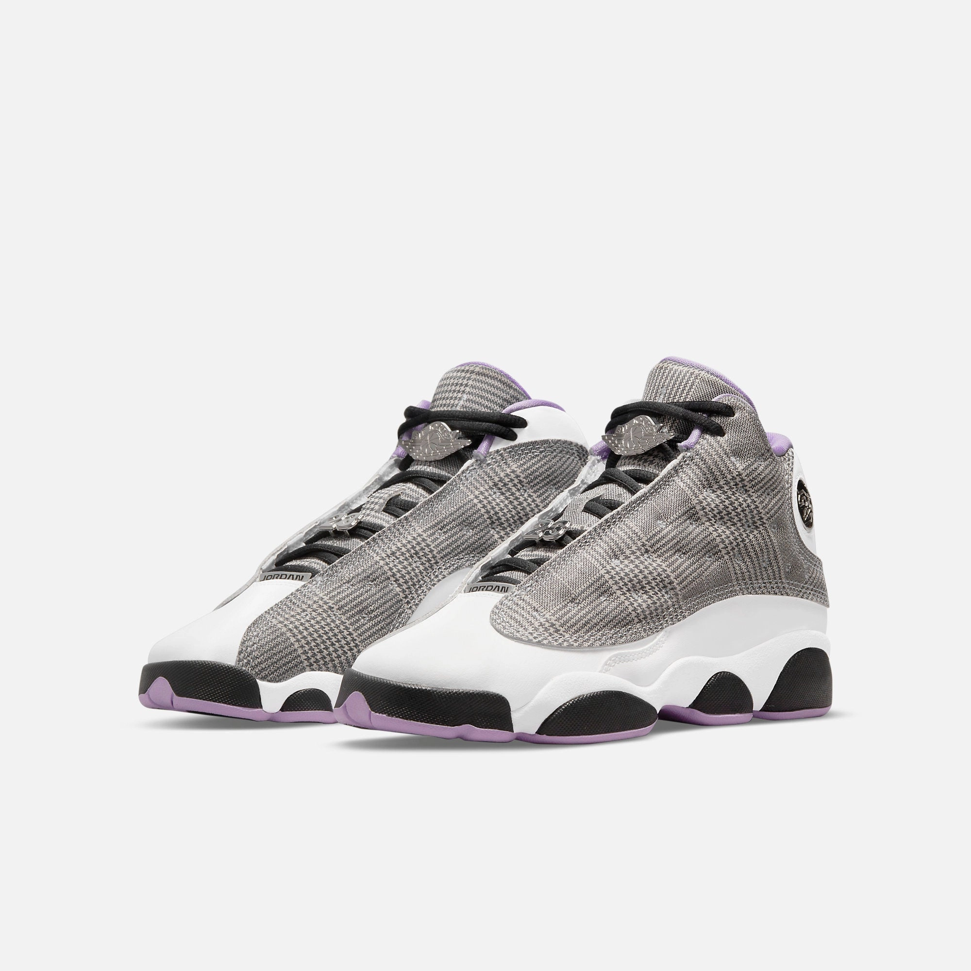 (GS) Air Jordan 13 Retro 'Houndstooth' (2021) DN3938-015 Air Jordan 13 Bold Sole Basketball Shoes