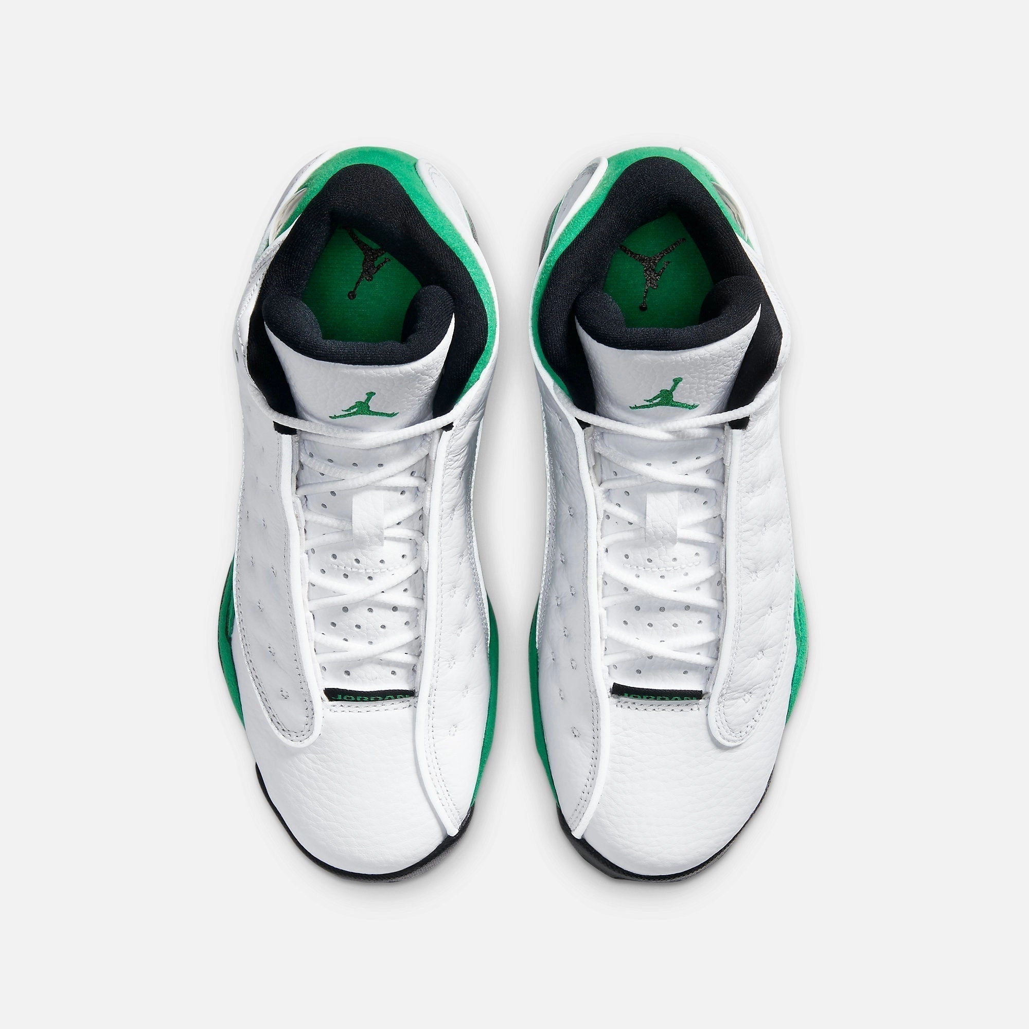 (GS) Air Jordan 13 Retro 'Lucky Green / Boston Celtics' (2020) DB6536-113 Air Jordan 13 Bold Sole Basketball Shoes