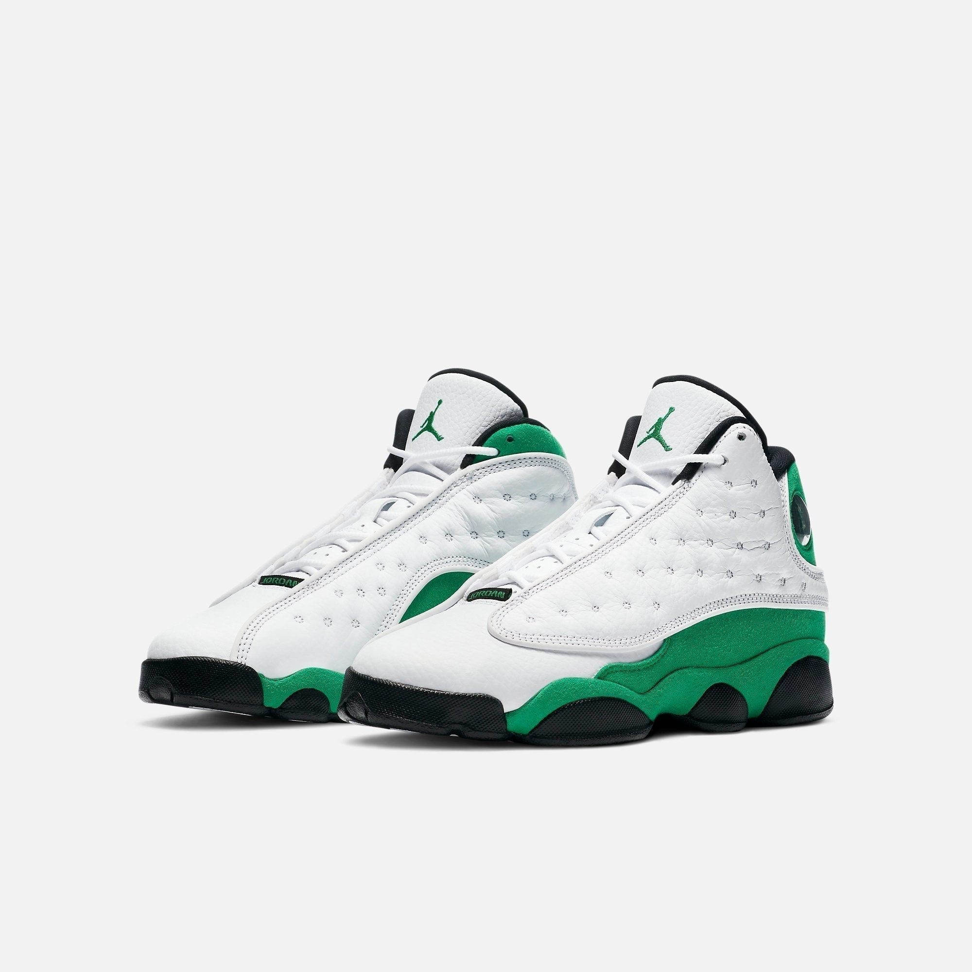 (GS) Air Jordan 13 Retro 'Lucky Green / Boston Celtics' (2020) DB6536-113 Air Jordan 13 Bold Sole Basketball Shoes