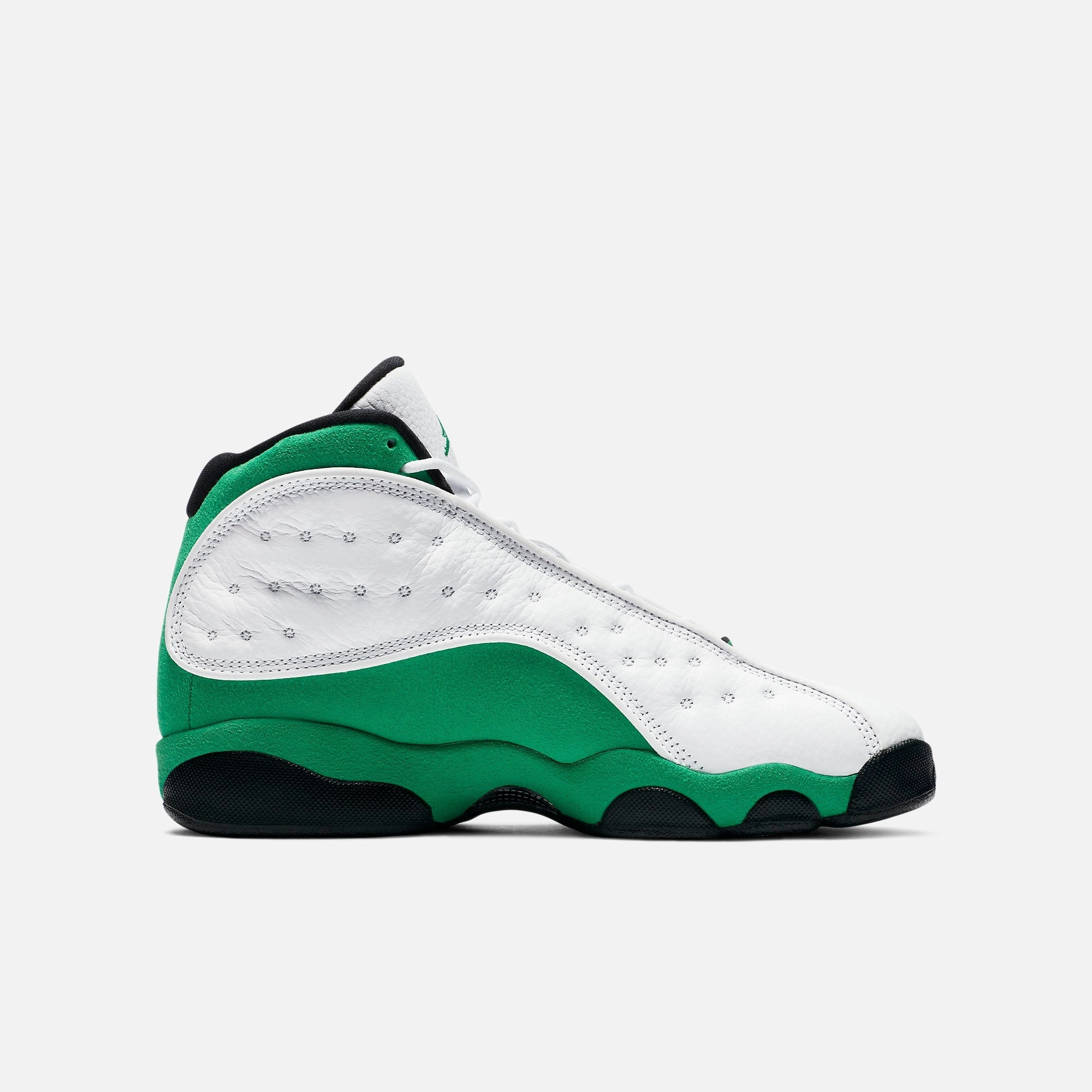(GS) Air Jordan 13 Retro 'Lucky Green / Boston Celtics' (2020) DB6536-113 Air Jordan 13 Bold Sole Basketball Shoes