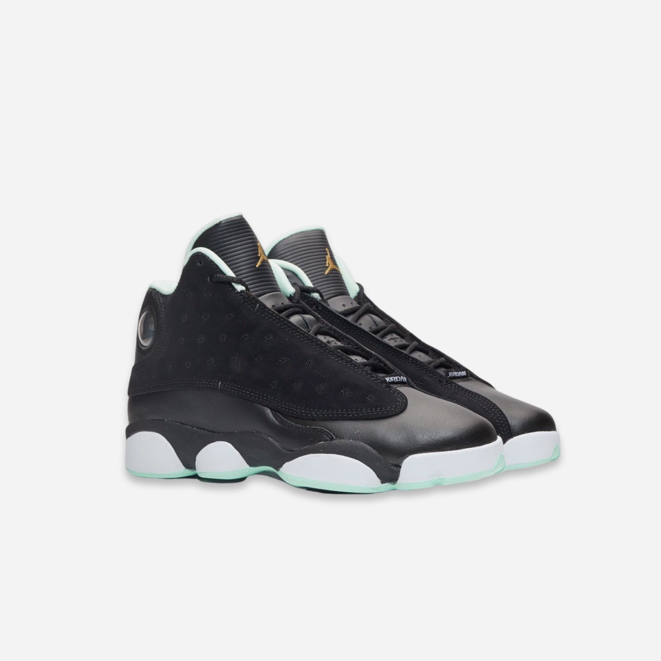 (GS) Air Jordan 13 Retro 'Mint Foam' (2017) 439358-015 Air Jordan 13 Bold Sole Basketball Shoes
