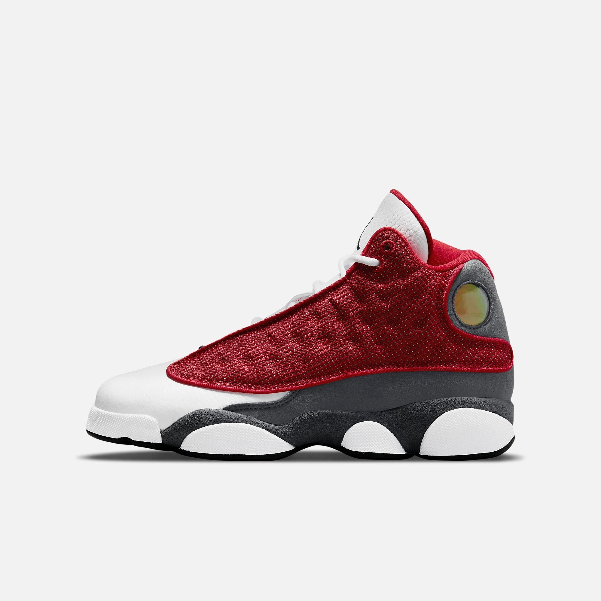 (GS) Air Jordan 13 Retro 'Red Flint' (2021) 884129-600 Air Jordan 13 shoes with bold midsole design